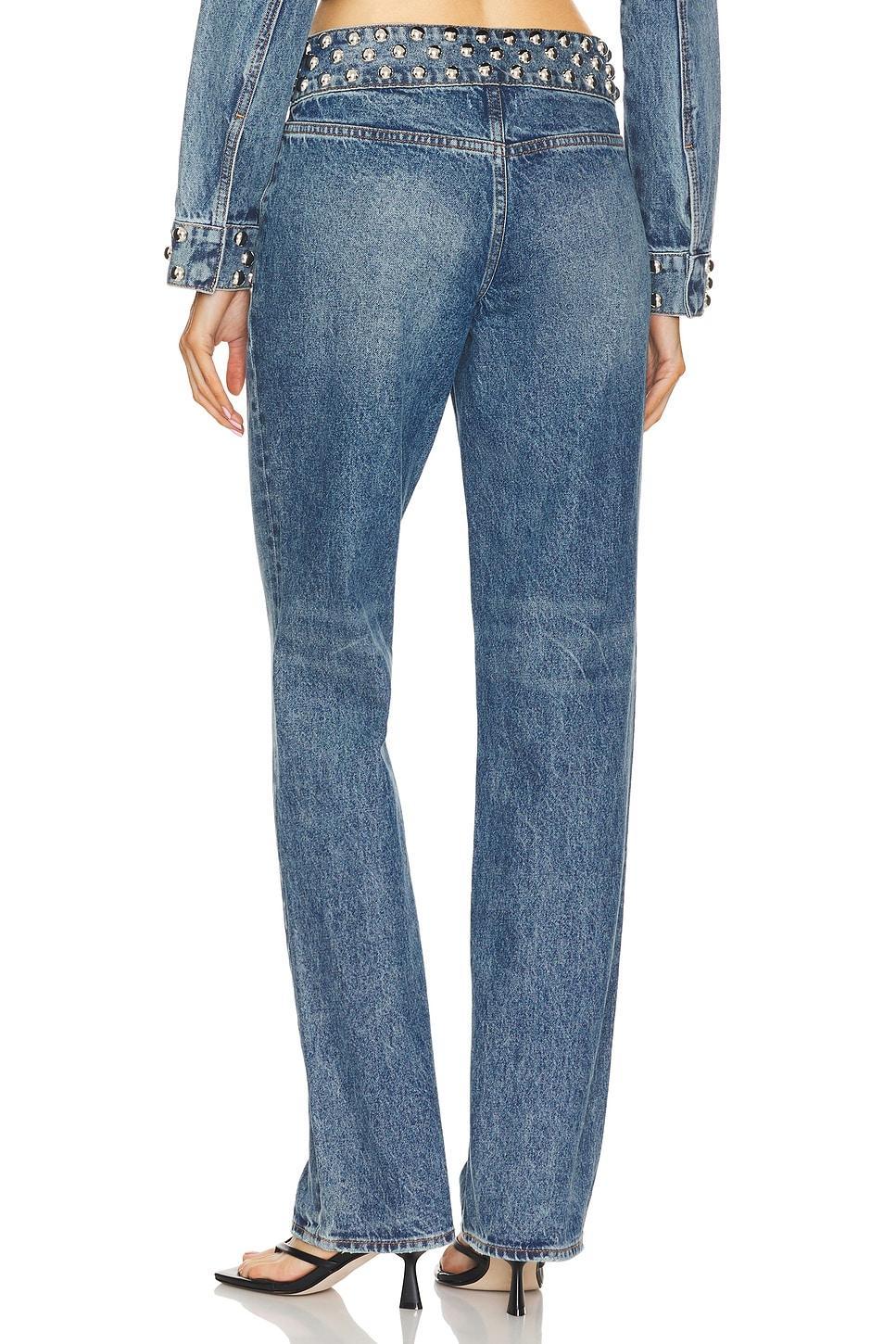 Leandra Low Rise Straight Leg Jean GRLFRND Product Image