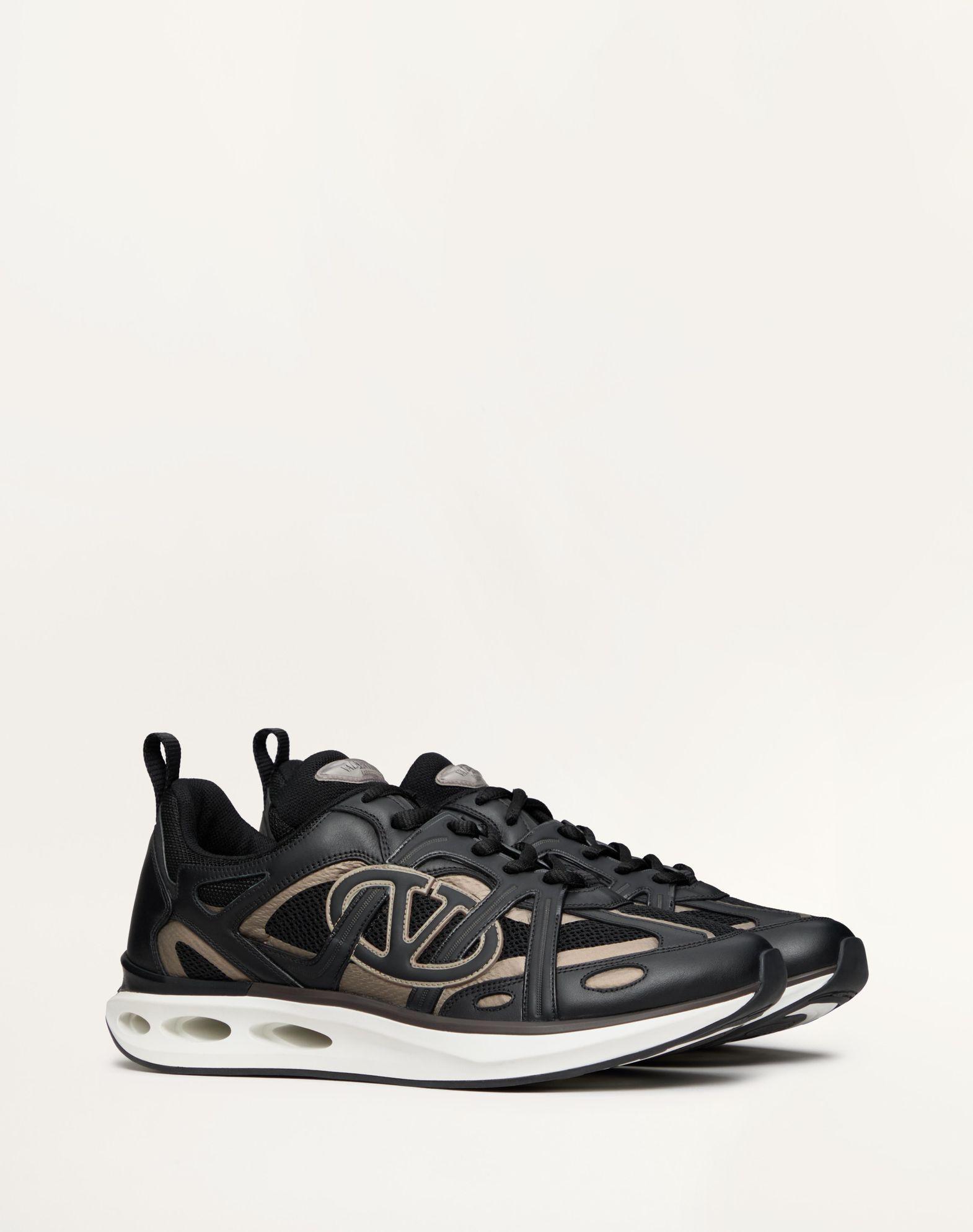 Vlogo Easyjog Low-Top Sneaker In Calfskin And Fabric Product Image
