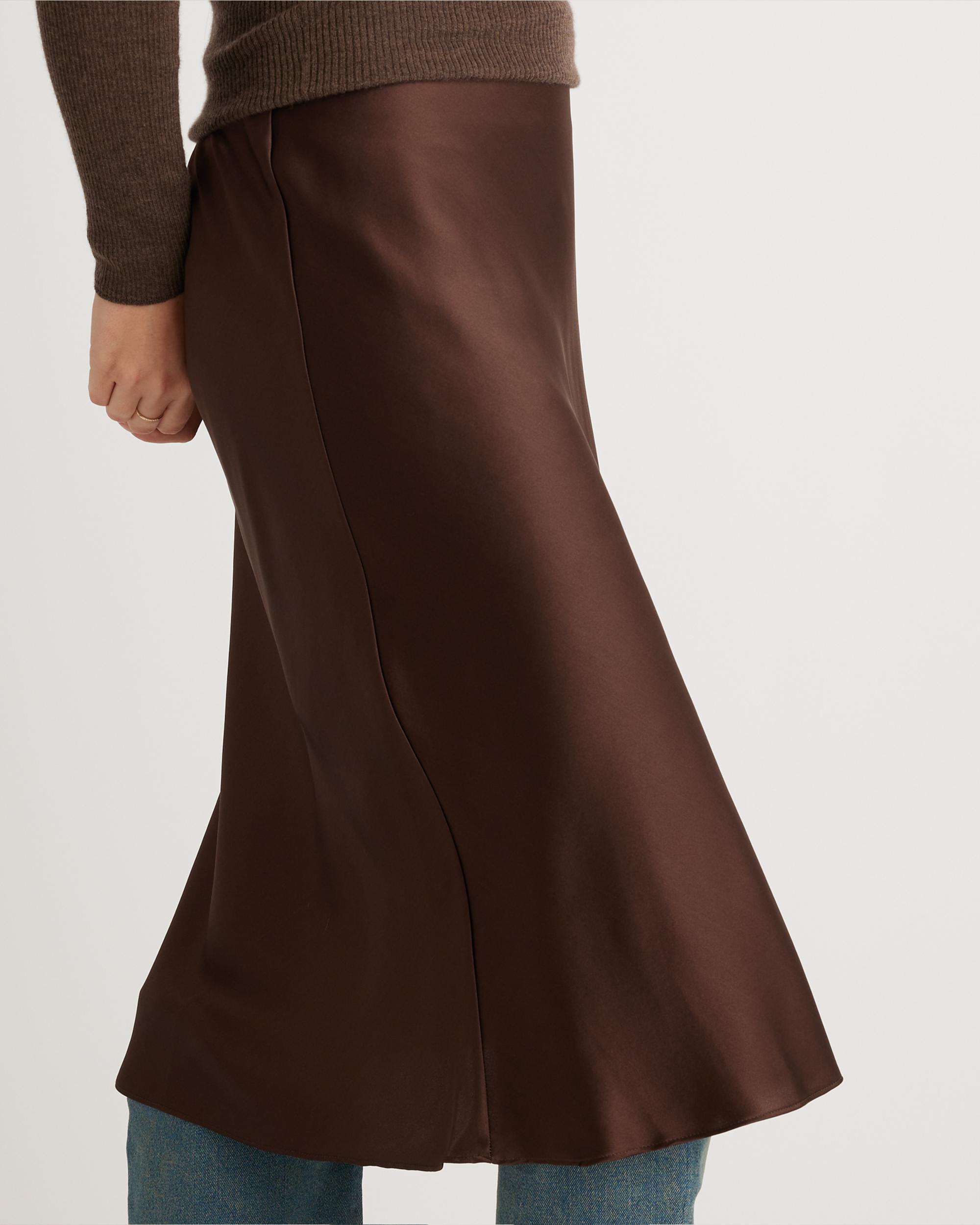 Quince | Women's Skirt Size XL, Silk Product Image
