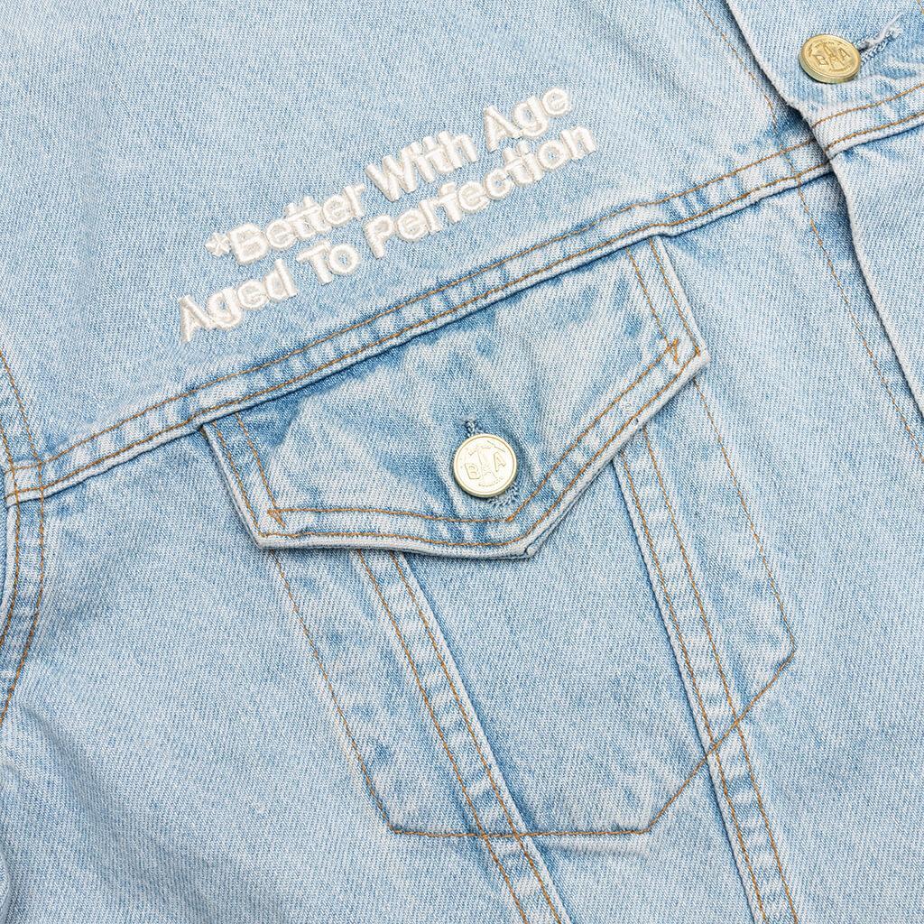 Portrait Denim Jacket - Multi Male Product Image