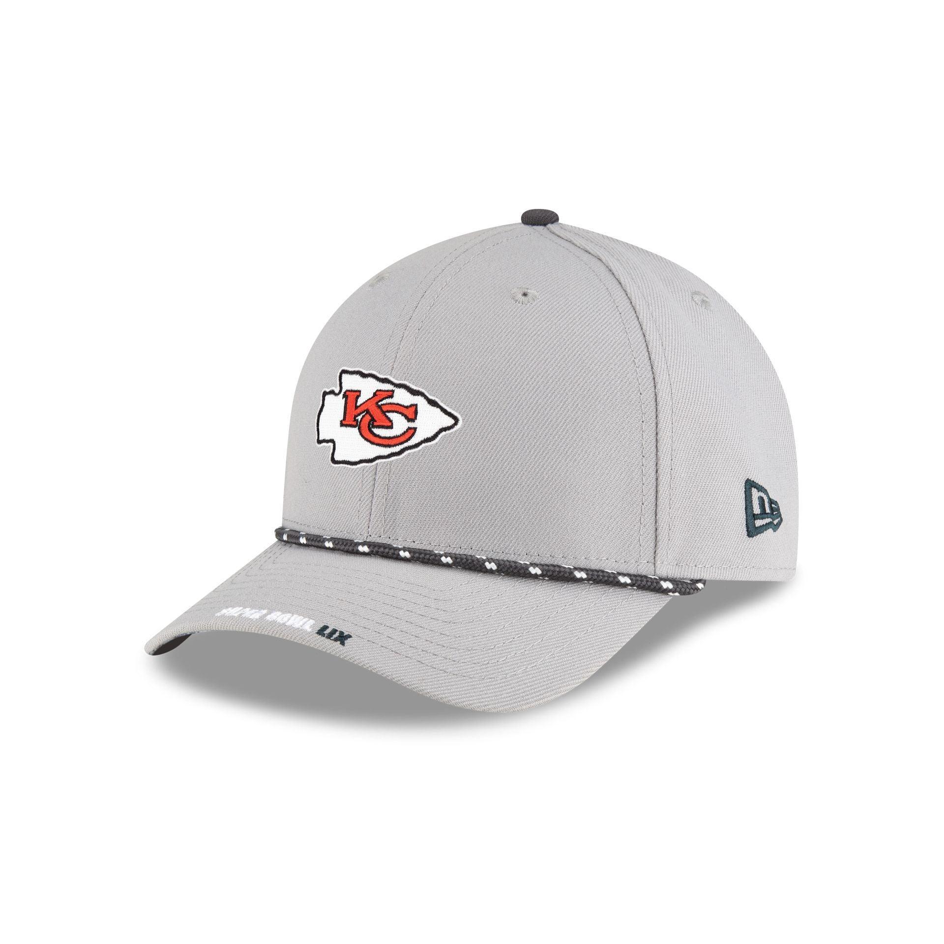 Kansas City Chiefs Super Bowl LIX Sideline 9FORTY M-Crown Snapback Hat Male Product Image