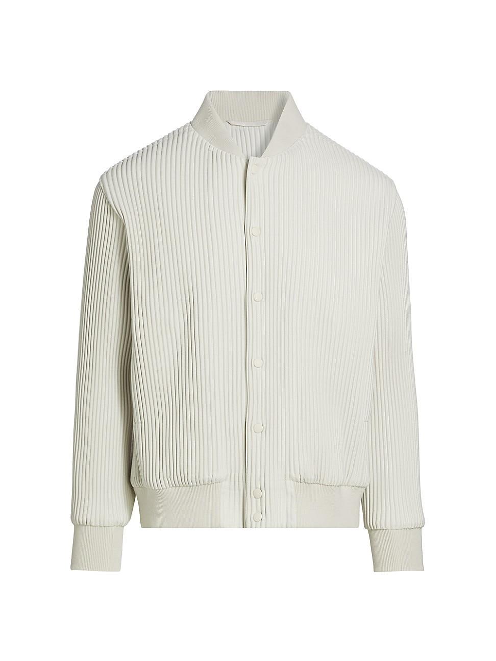 Mens Kersey Pleated Bomber Jacket Product Image