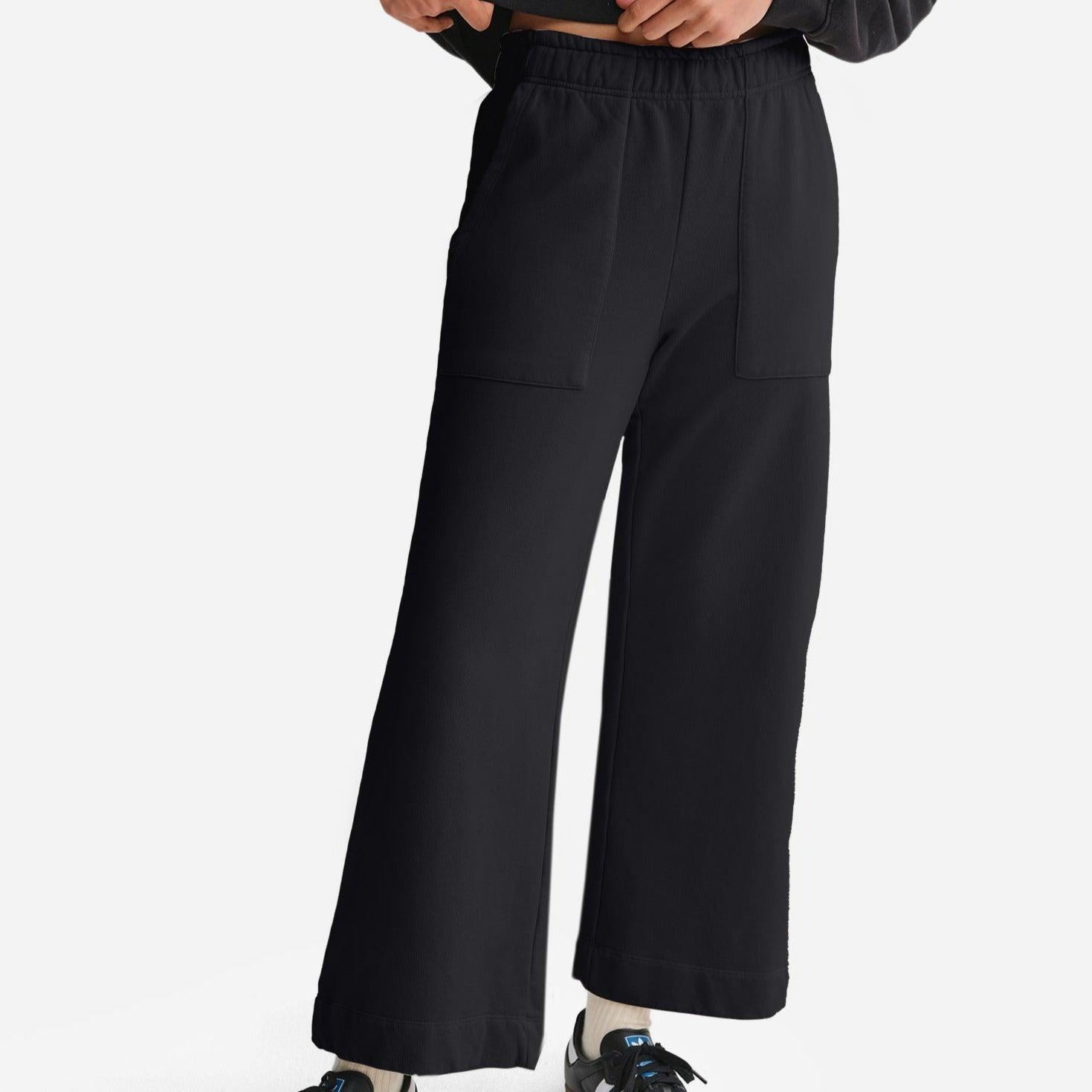 Organic Fleece Wide Leg Pant Female Product Image