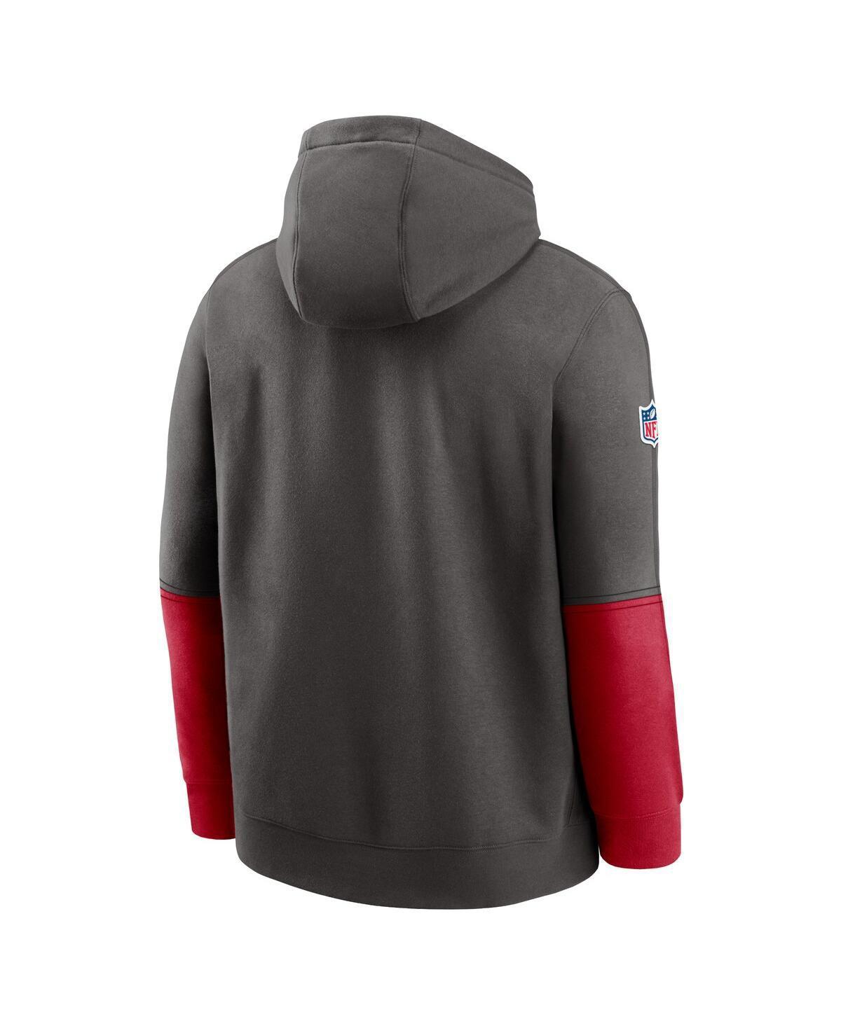 Men's Nike White Oregon Ducks Primetime Evergreen Club Fleece Pullover Hoodie, Size: Large Product Image