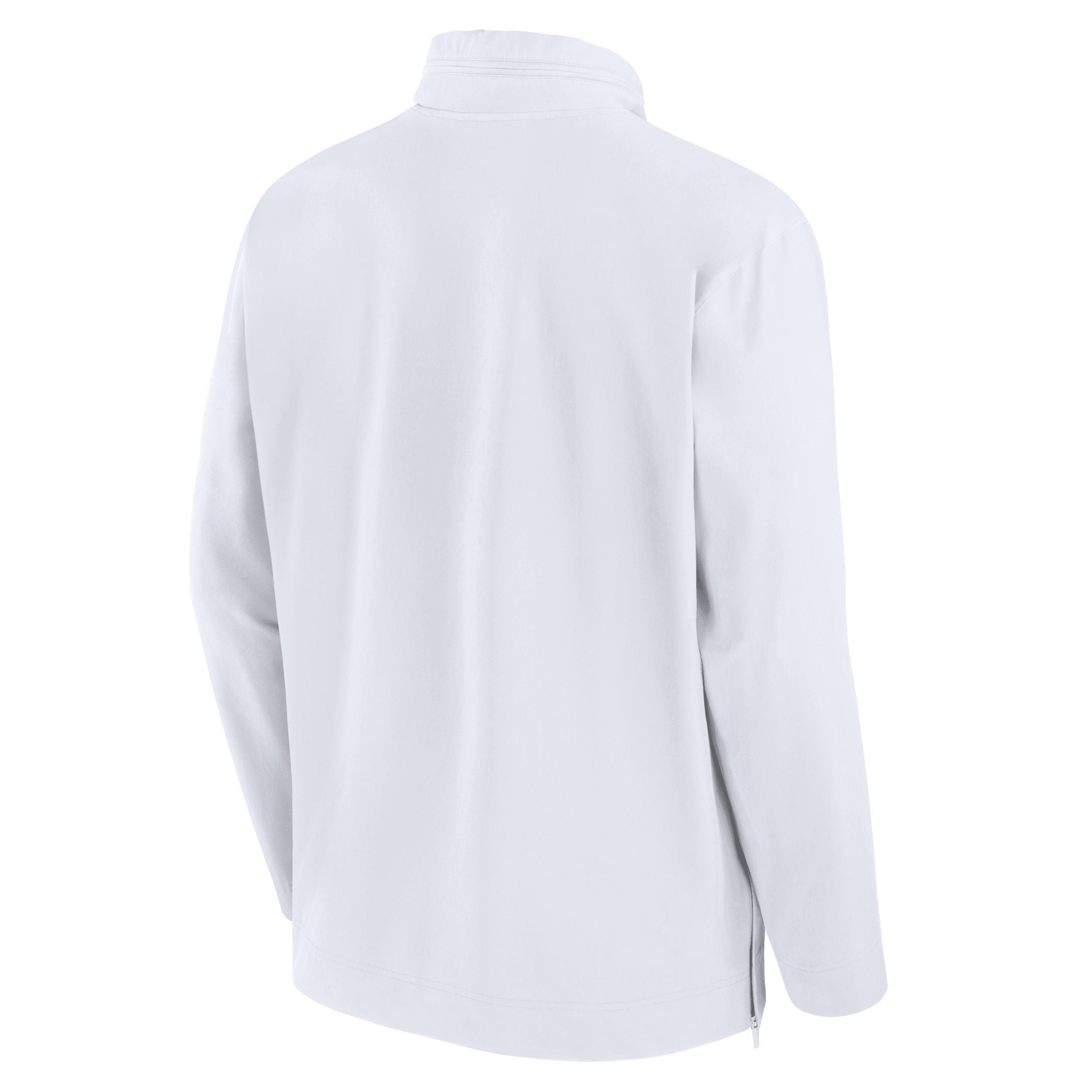 Alabama Crimson Tide Sideline Coach Nike Mens College 1/2-Zip Hooded Jacket Product Image