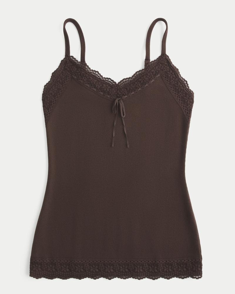 Lace Trim Cami Product Image
