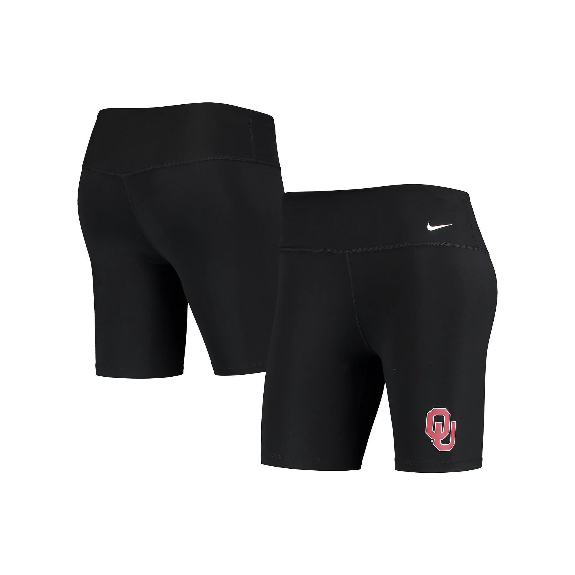Womens Nike Oklahoma Sooners Biker Performance Shorts Product Image