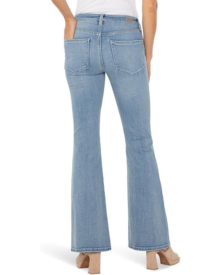 Hannah with Welt Pockets and Front Seam Detail Eco Stretch Denim in Mount Dora Product Image