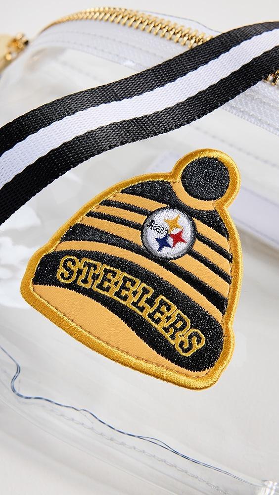 Stoney Clover Lane Pittsburgh Steelers Clear Fanny Pack | Shopbop Product Image