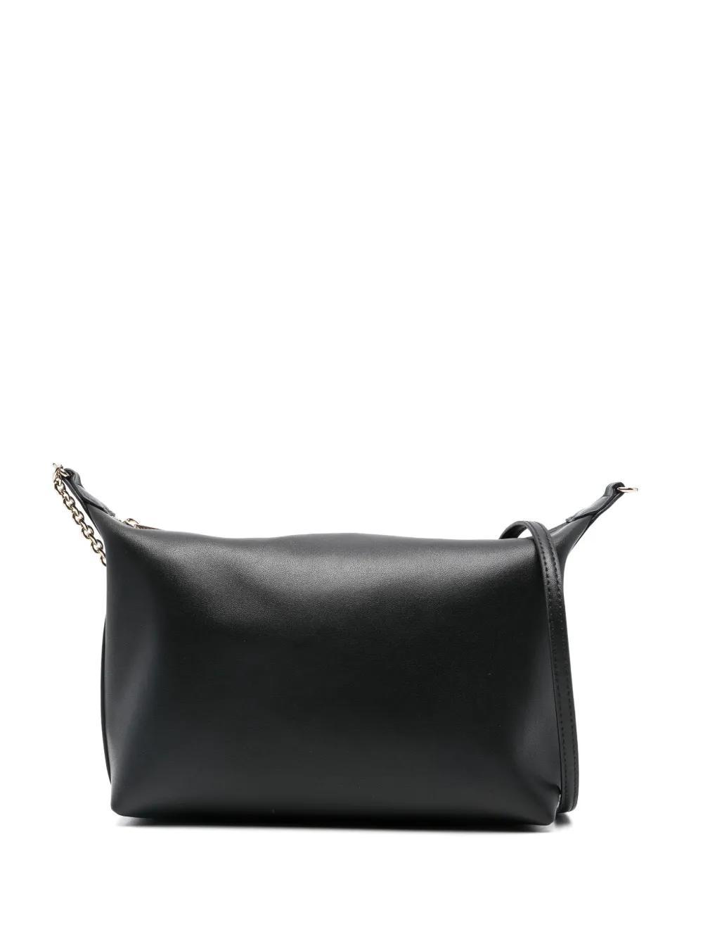 FURLA Logo-stamp Crossbody Bag In Black Product Image