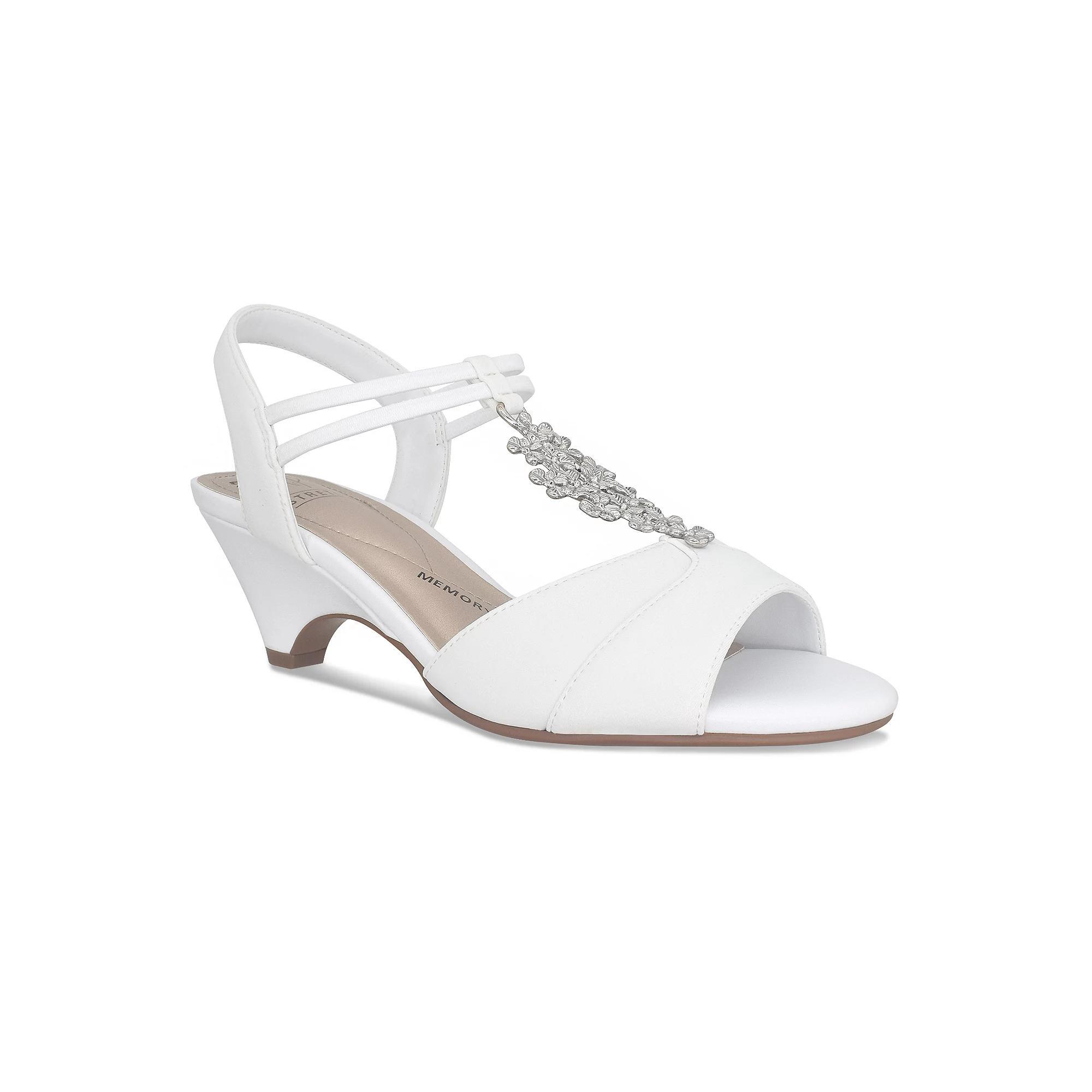 Impo® Edisha Stretch Women's Sandals, Size: 9 Medium, White Product Image