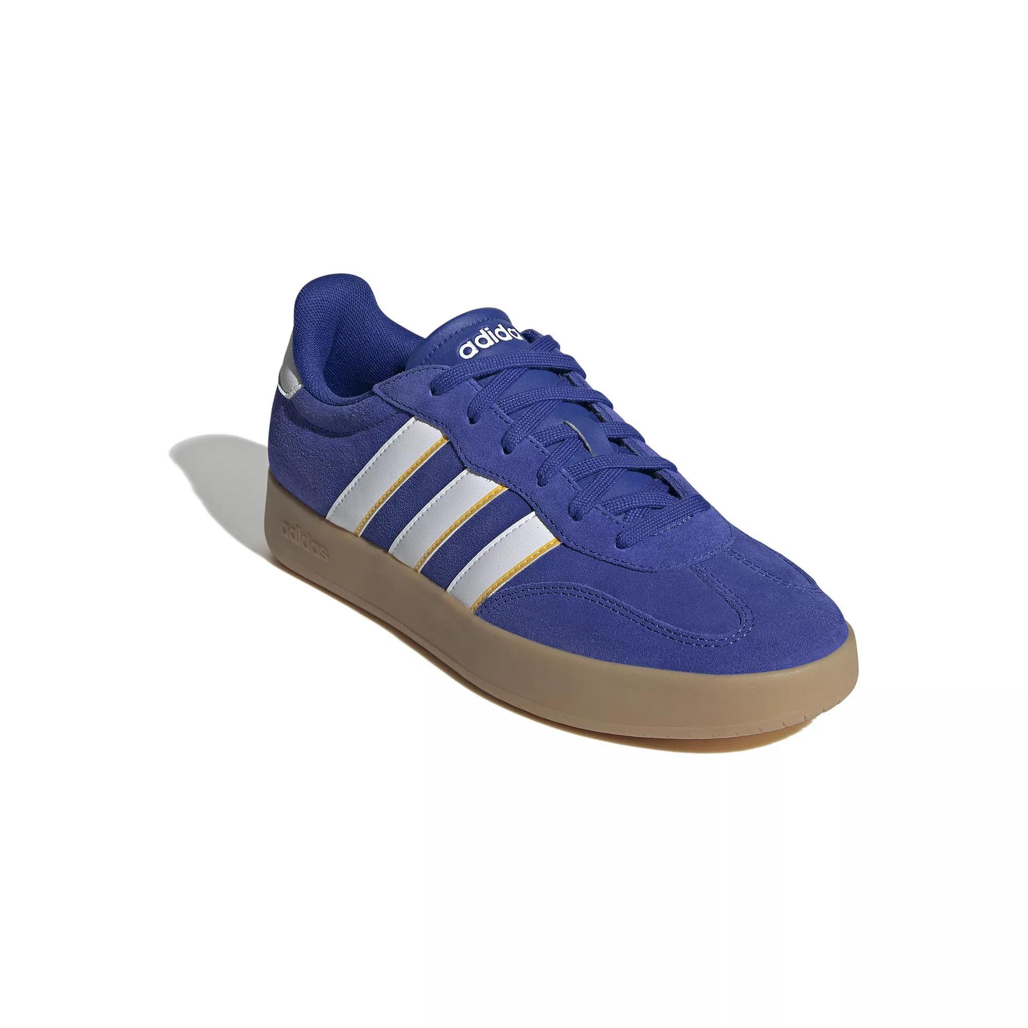 adidas Barreda Men's Sportswear Shoes, Size: 10, Blue White Yellow Product Image