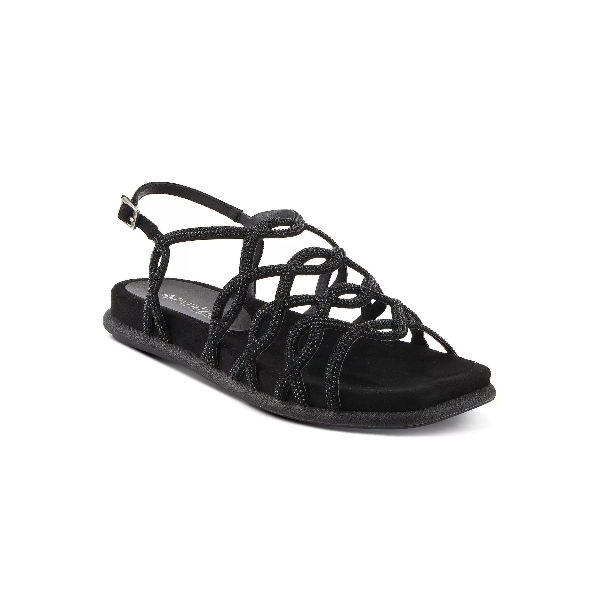 Patrizia Glamgloss Womens Rhinestone Strappy Sandals Product Image