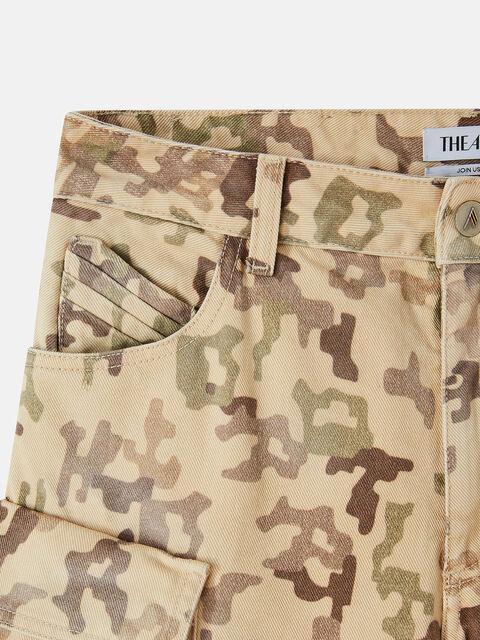 Khaki shirt jacket Product Image