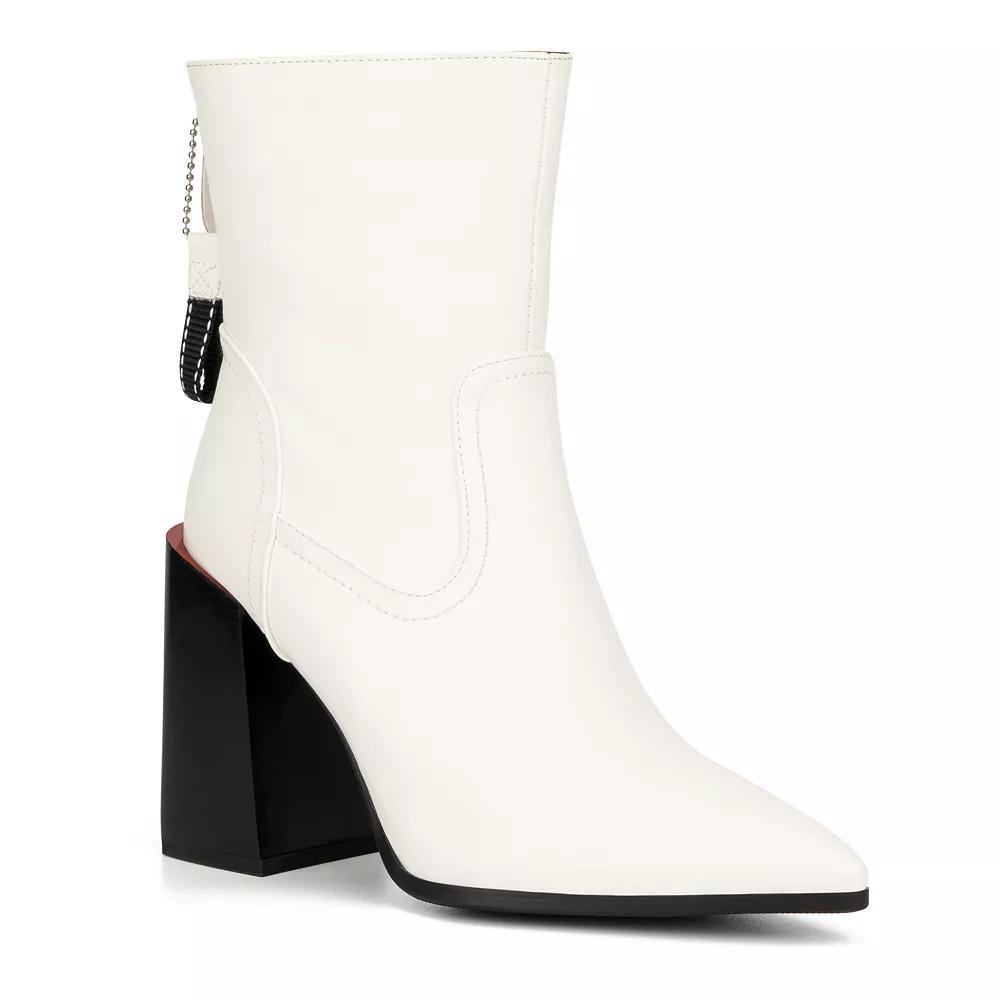 Torgeis Bella Womens Block Heel Ankle Boots Product Image
