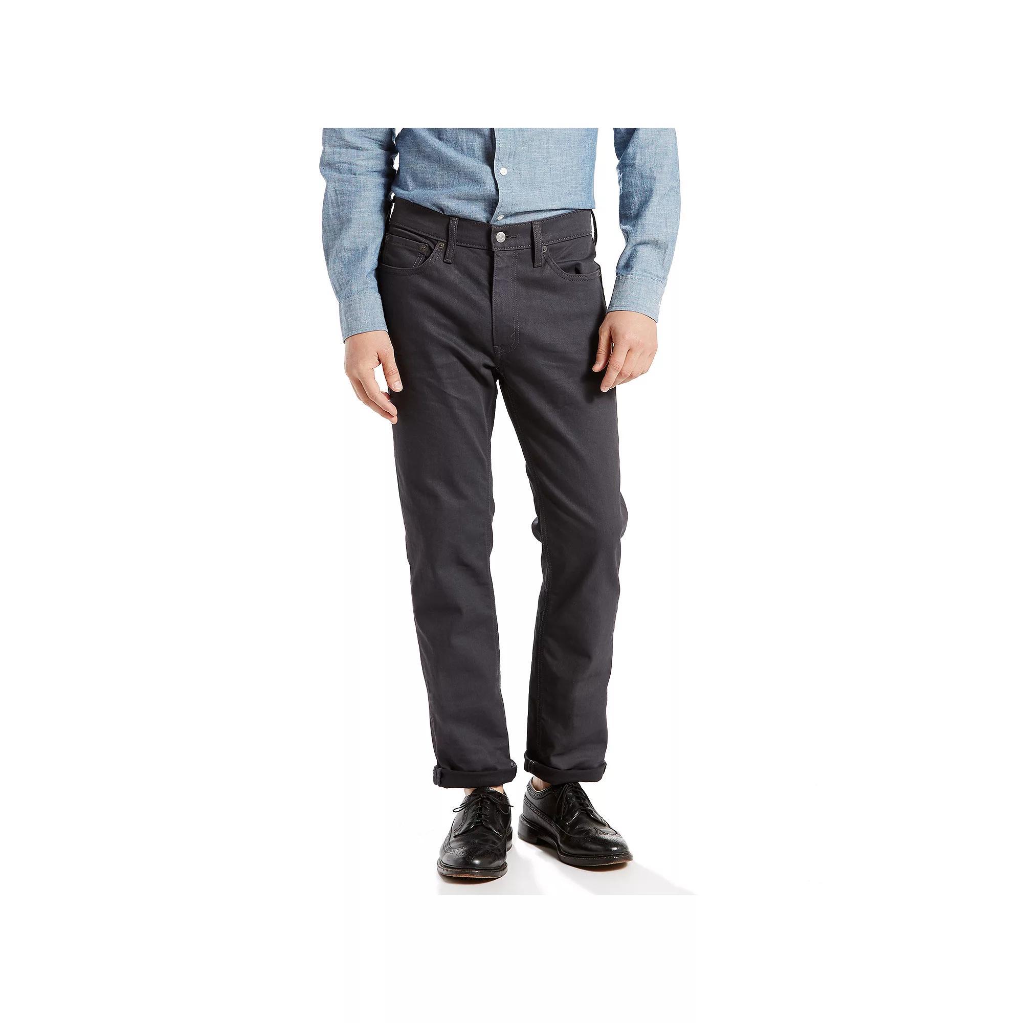 Levi's® Men's 541™ Fit Taper Jeans - Black Denim 42x32: Heavyweight, Mid Rise, Stretch Denim Product Image