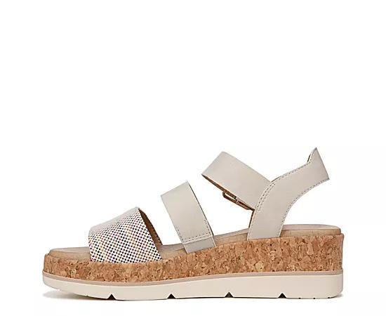 Dr. Scholl's Once Twice Women's Platform Sandals, Size: 7, Tawny Brown Product Image