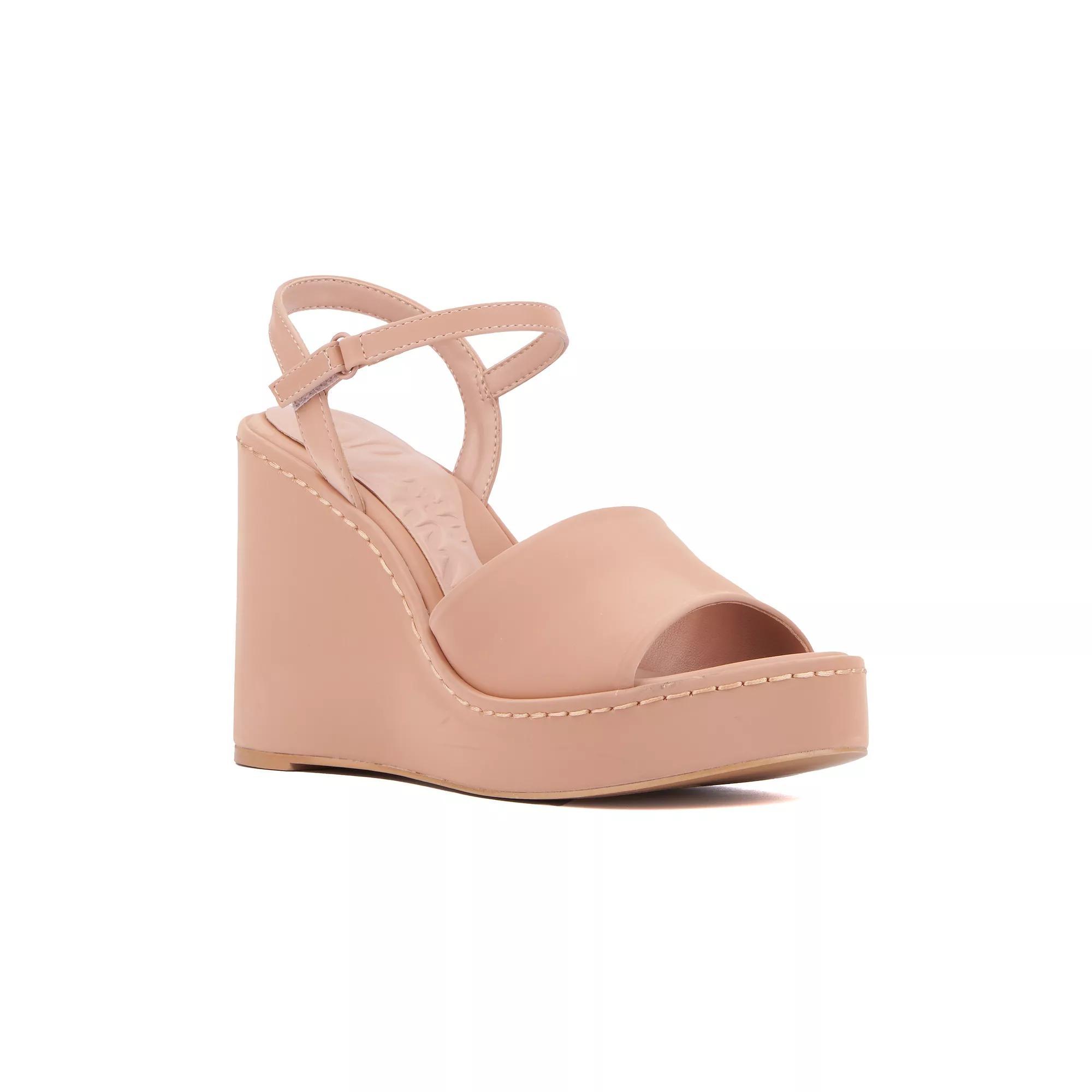 Olivia Miller Magnetic Womens Wedge Sandals Product Image