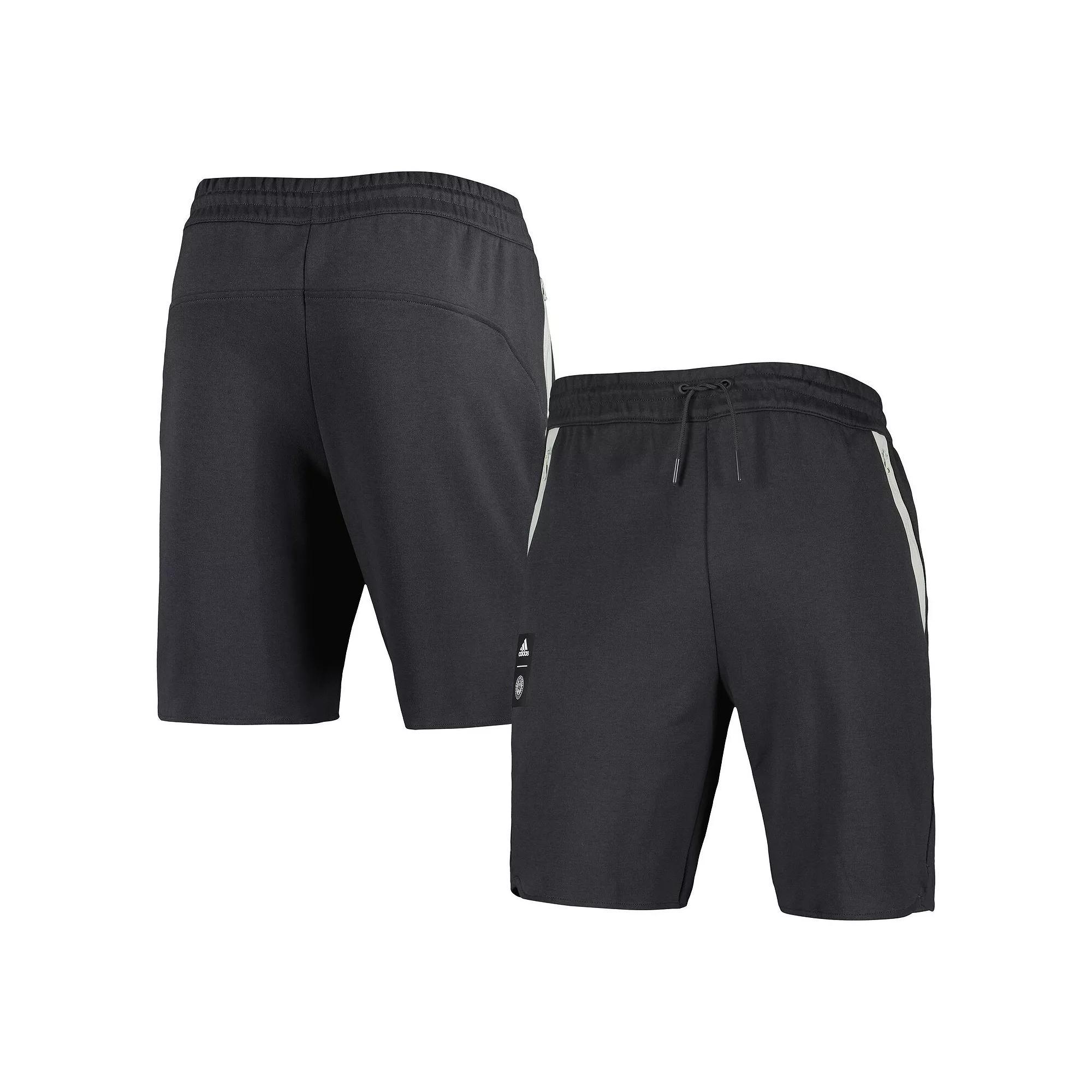 Mens adidas Black Philadelphia Union 2023 Player Travel Shorts Product Image