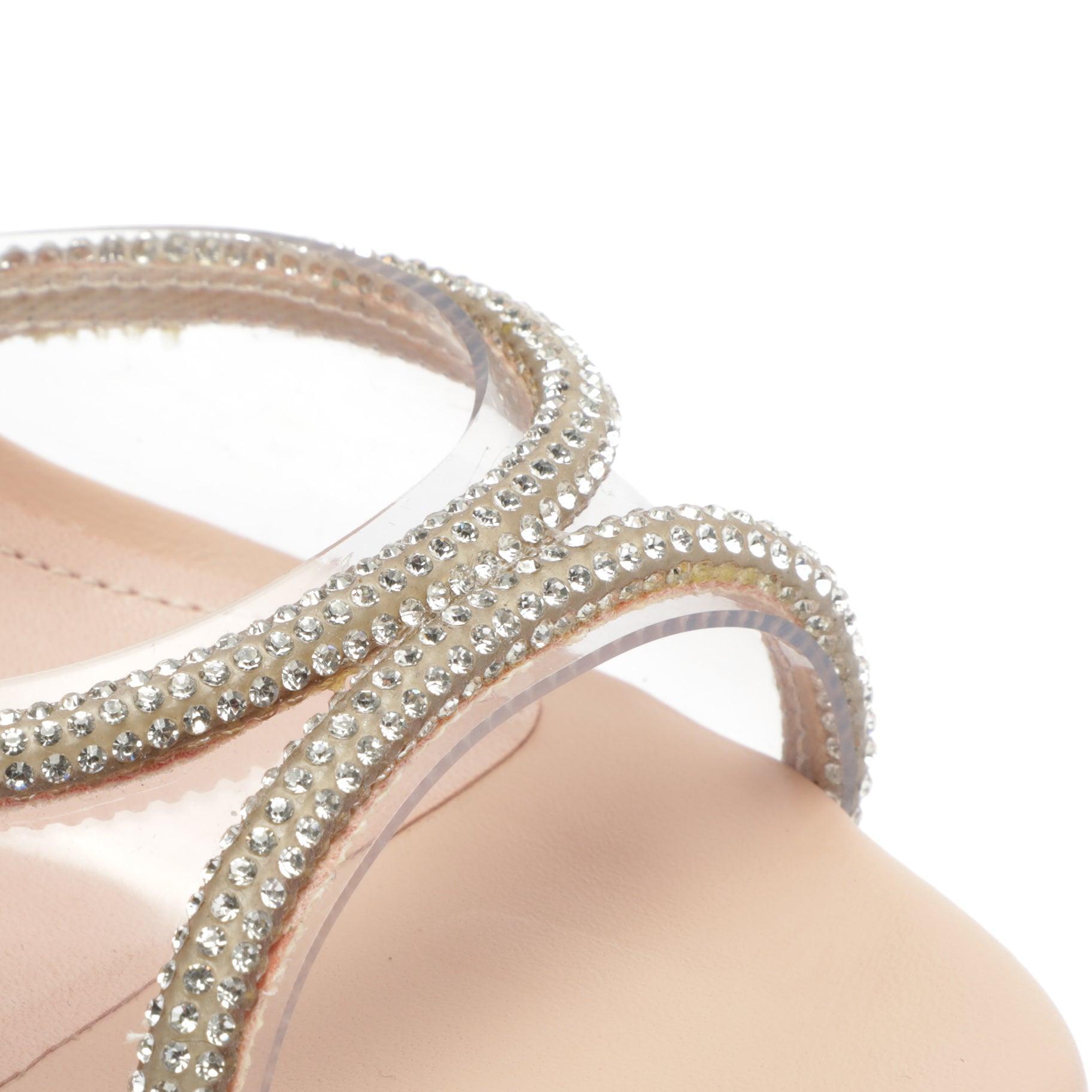 Louise Vinyl & Nappa Leather Sandal Product Image