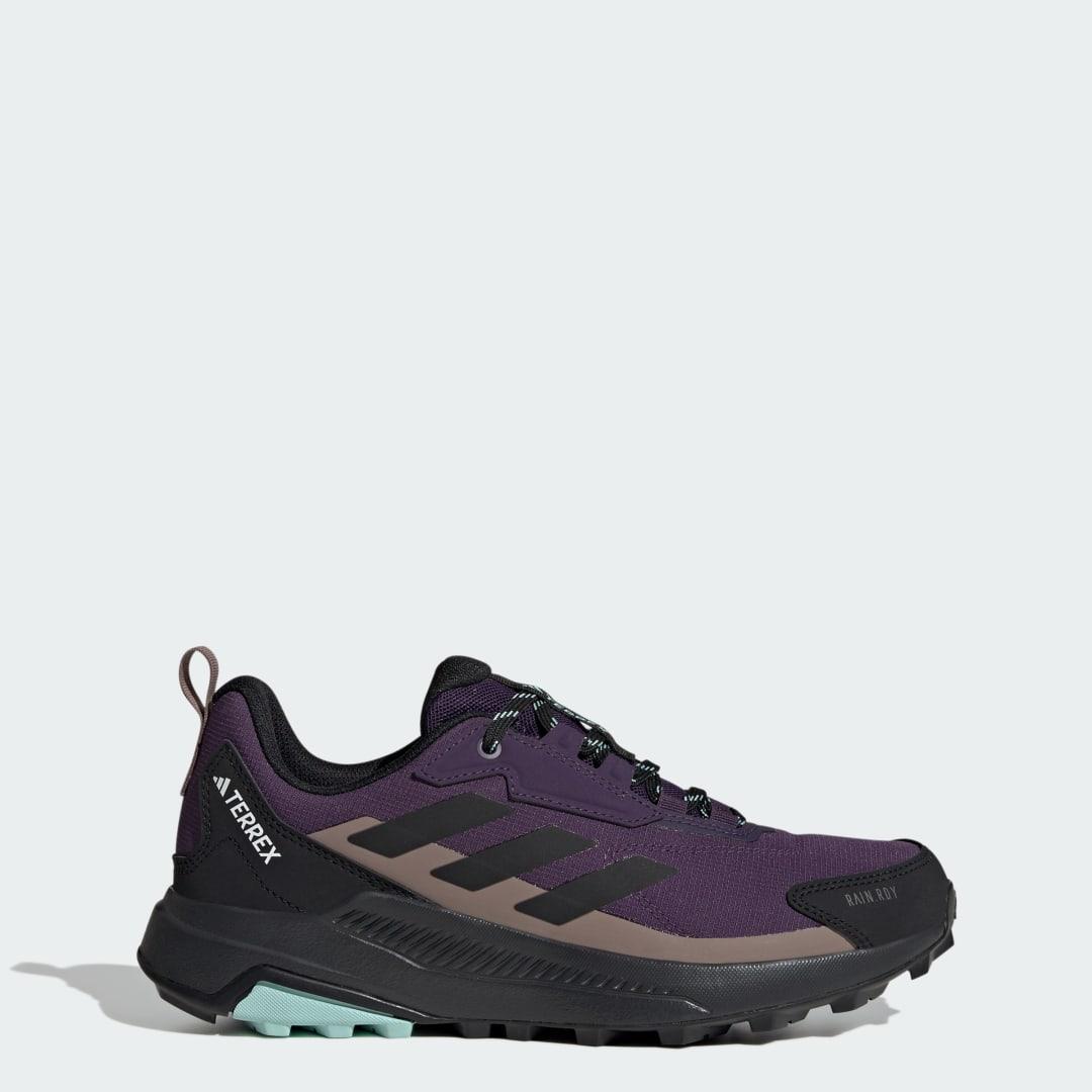 adidas Terrex Anylander Rain.Rdy Hiking Shoes Aurora Plum 7.5 Womens Product Image