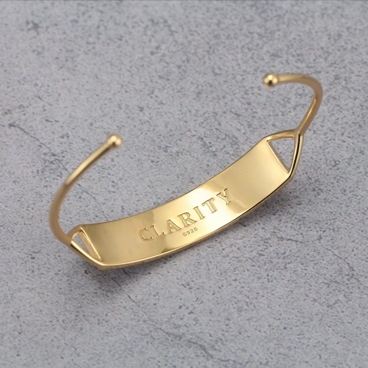 Touchstone Clarity Cuff Gold Product Image