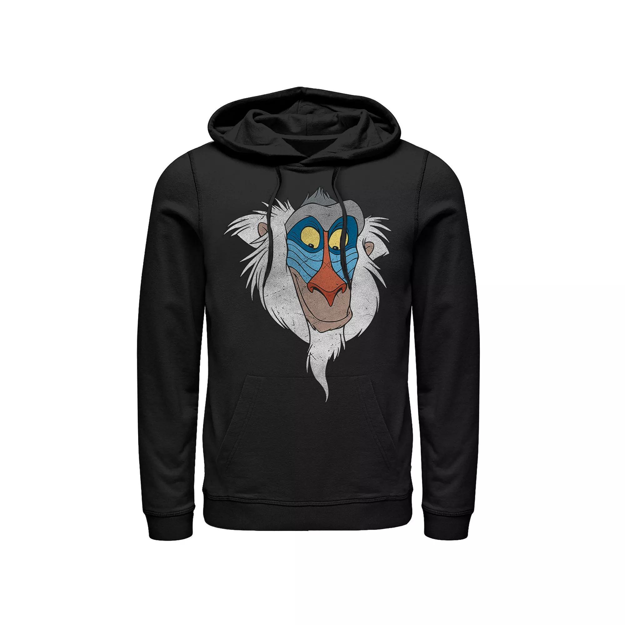 Disneys The Lion King Rafiki Big Face Mens Pullover Hoodie Product Image