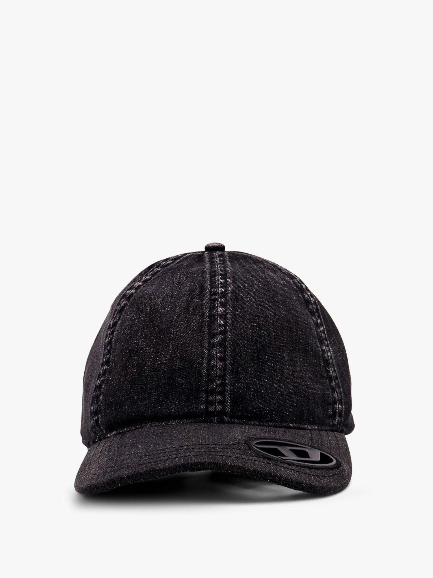 DIESEL C-ewan Faded Denim Cap In Black Product Image