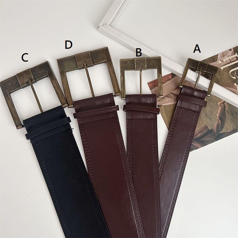 Faux Leather Belt (Various Designs) Product Image
