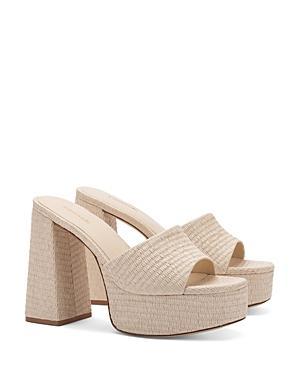 Larroude Womens Dolly Slip On Platform High Heel Sandals Product Image