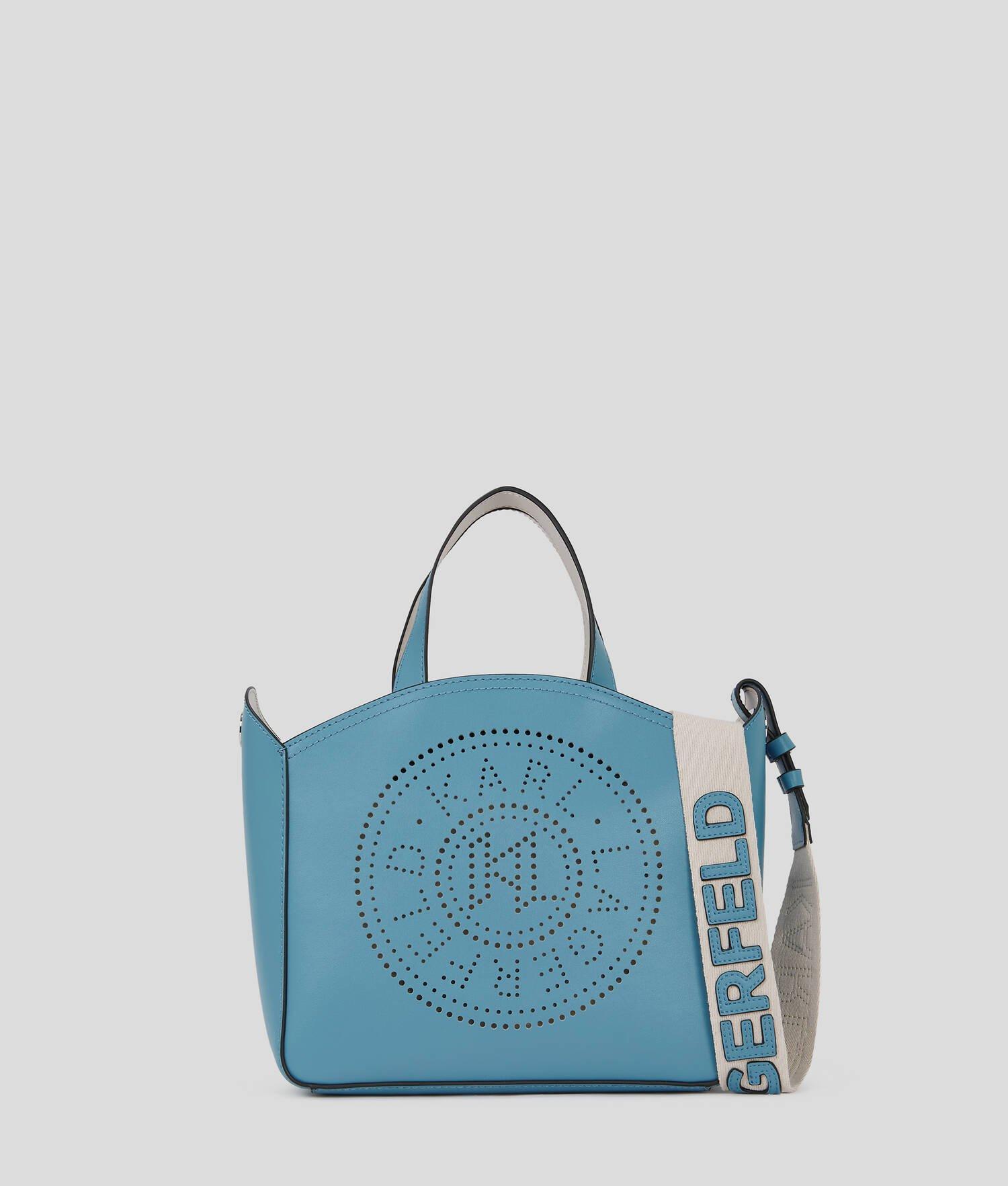 K/CIRCLE PERFORATED SMALL TOTE BAG Product Image