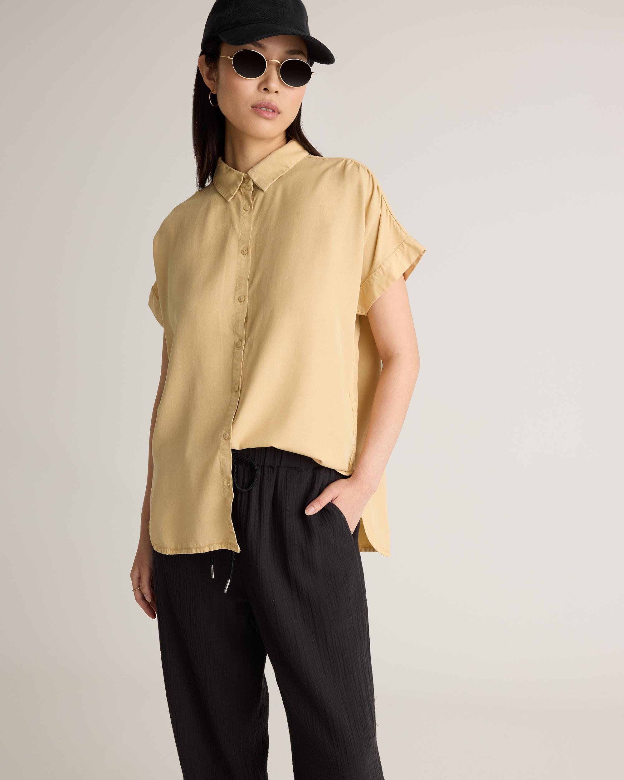 Quince | Women's Gauze Straight Leg Pants Size XL, Organic Cotton Product Image