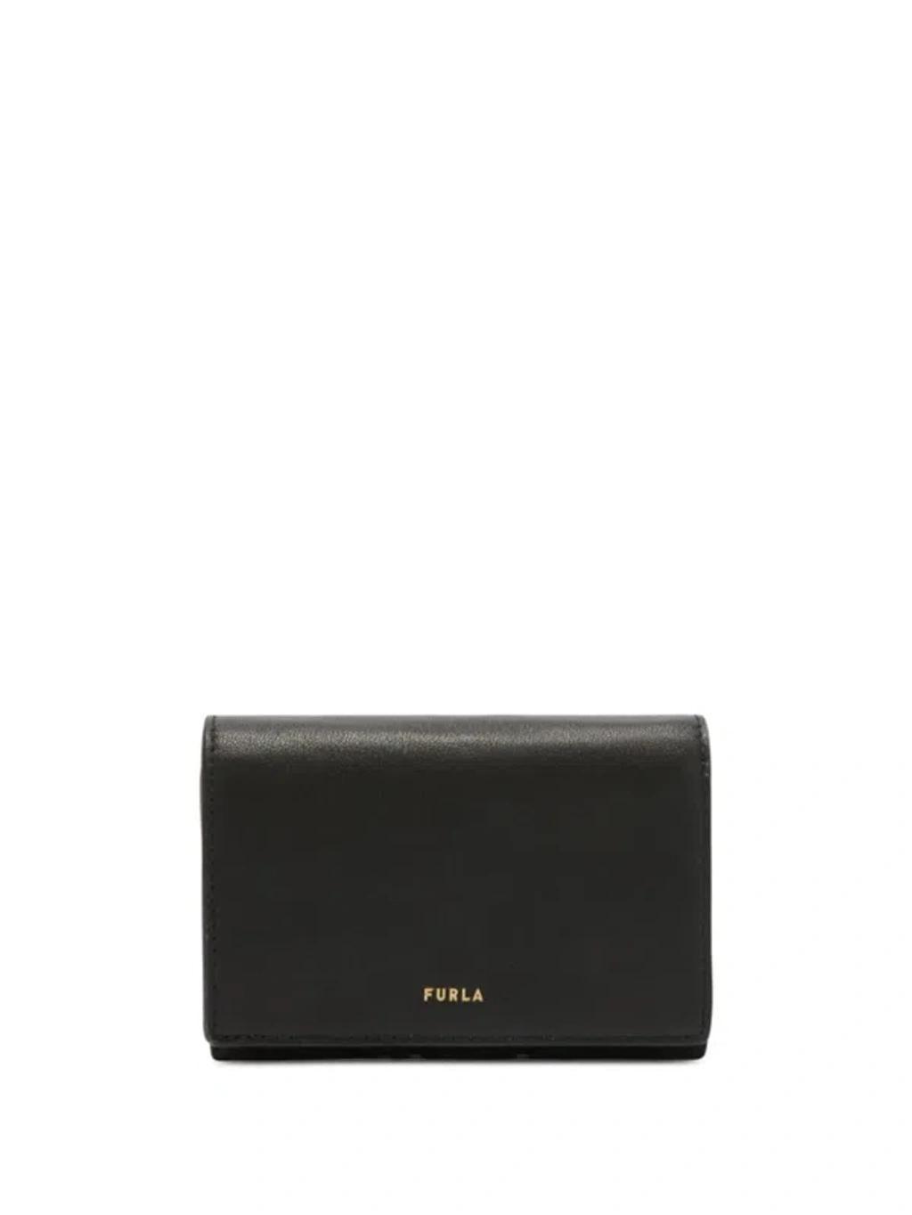 FURLA Camelia S Wallet In Black Product Image