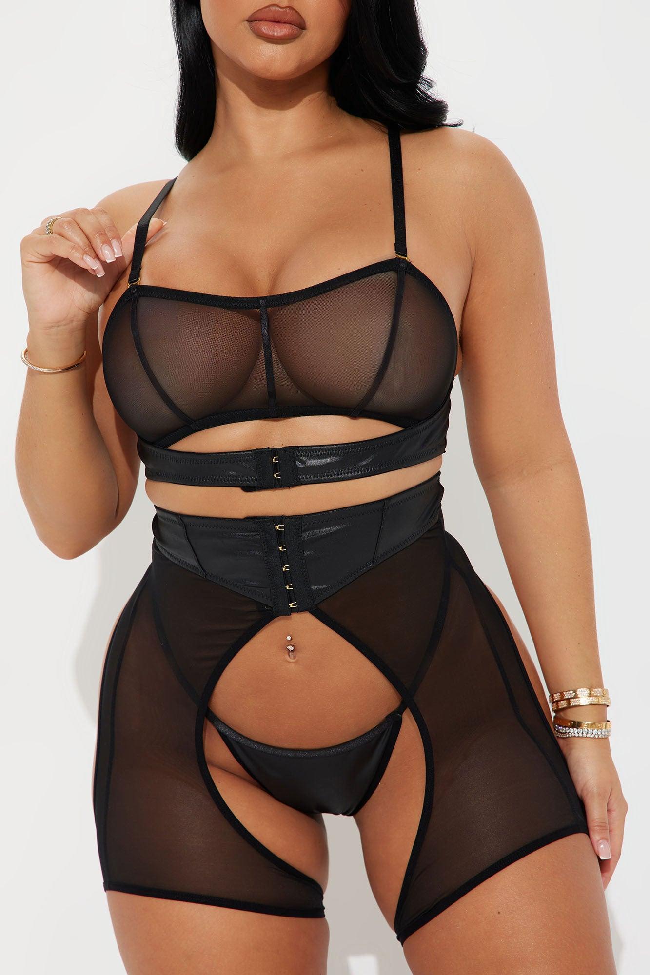 Prove It Faux Leather 3 Piece Set - Black Product Image