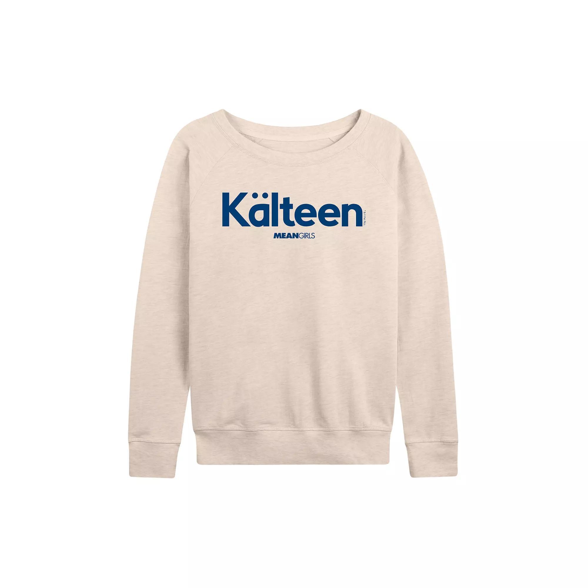 Womens Mean Girls Kalteen French Terry Long Sleeve Tee Product Image