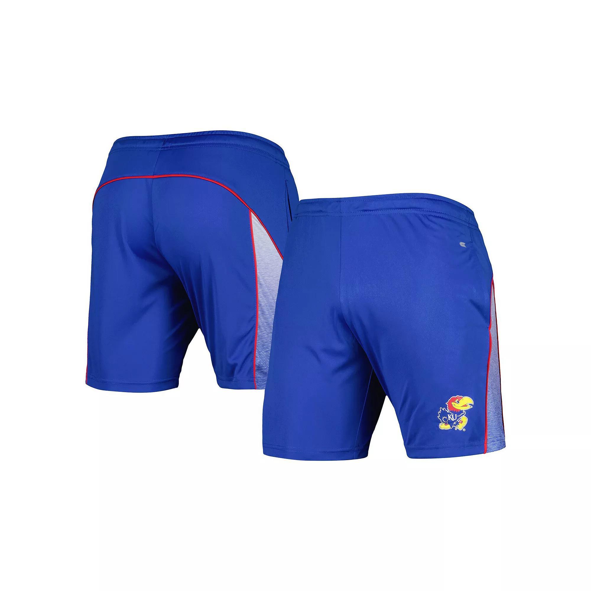 Men's Colosseum Royal Kansas Jayhawks Laws of Physics Shorts, Size: Large, Blue Product Image