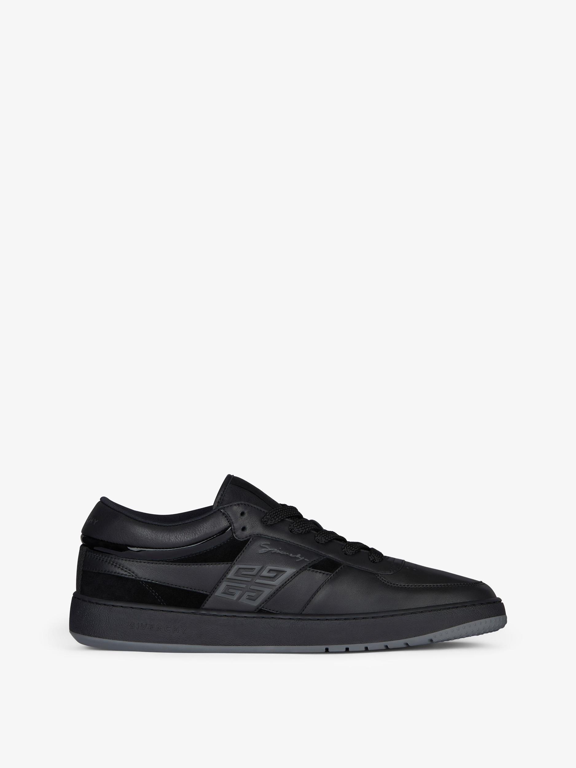 G Move sneakers in mixed leathers Product Image