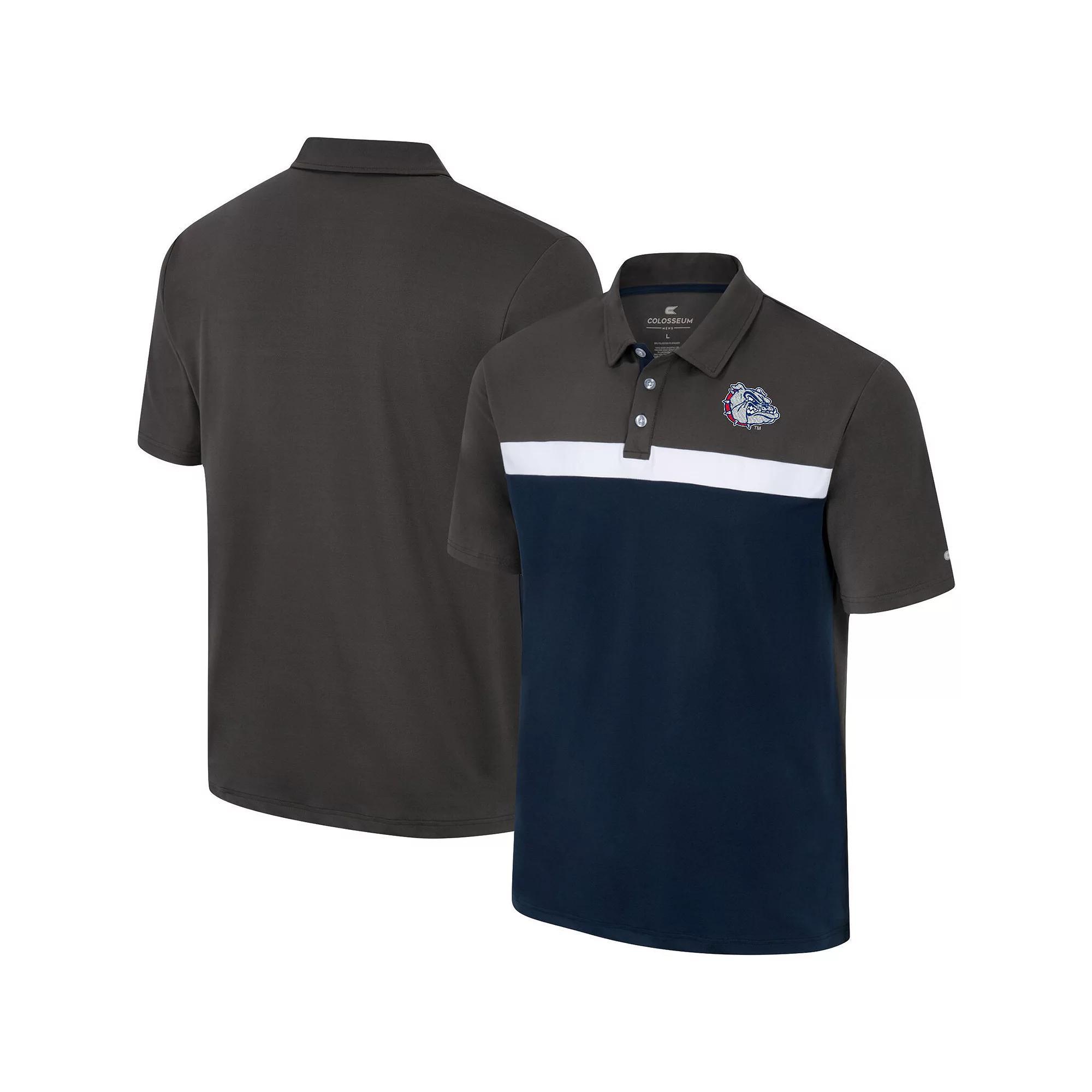 Mens Colosseum Charcoal Auburn Tigers Two Yutes Polo Product Image