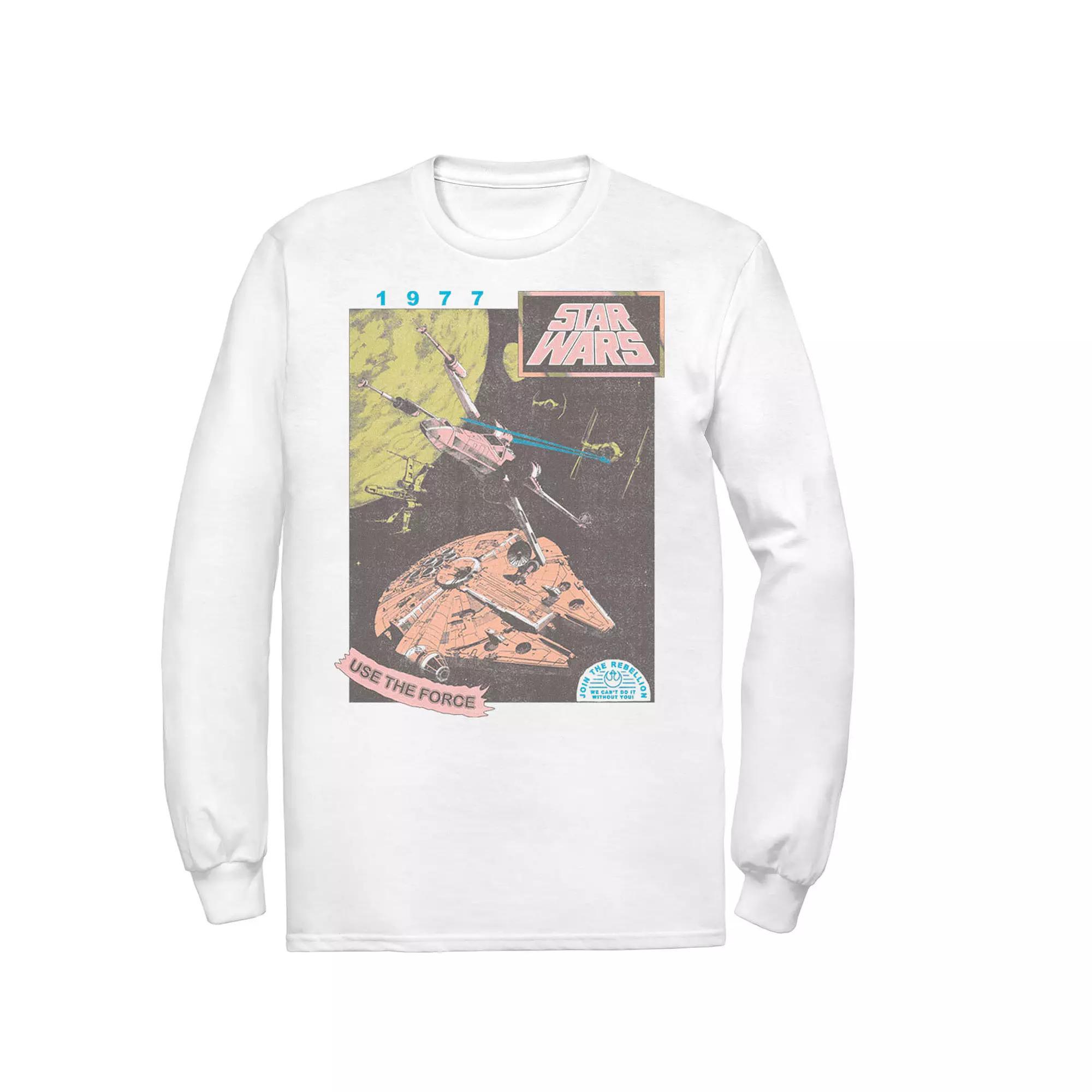 Men's Star Wars Join The Rebellion Tee, Size: 3XL, Athletic Grey Product Image