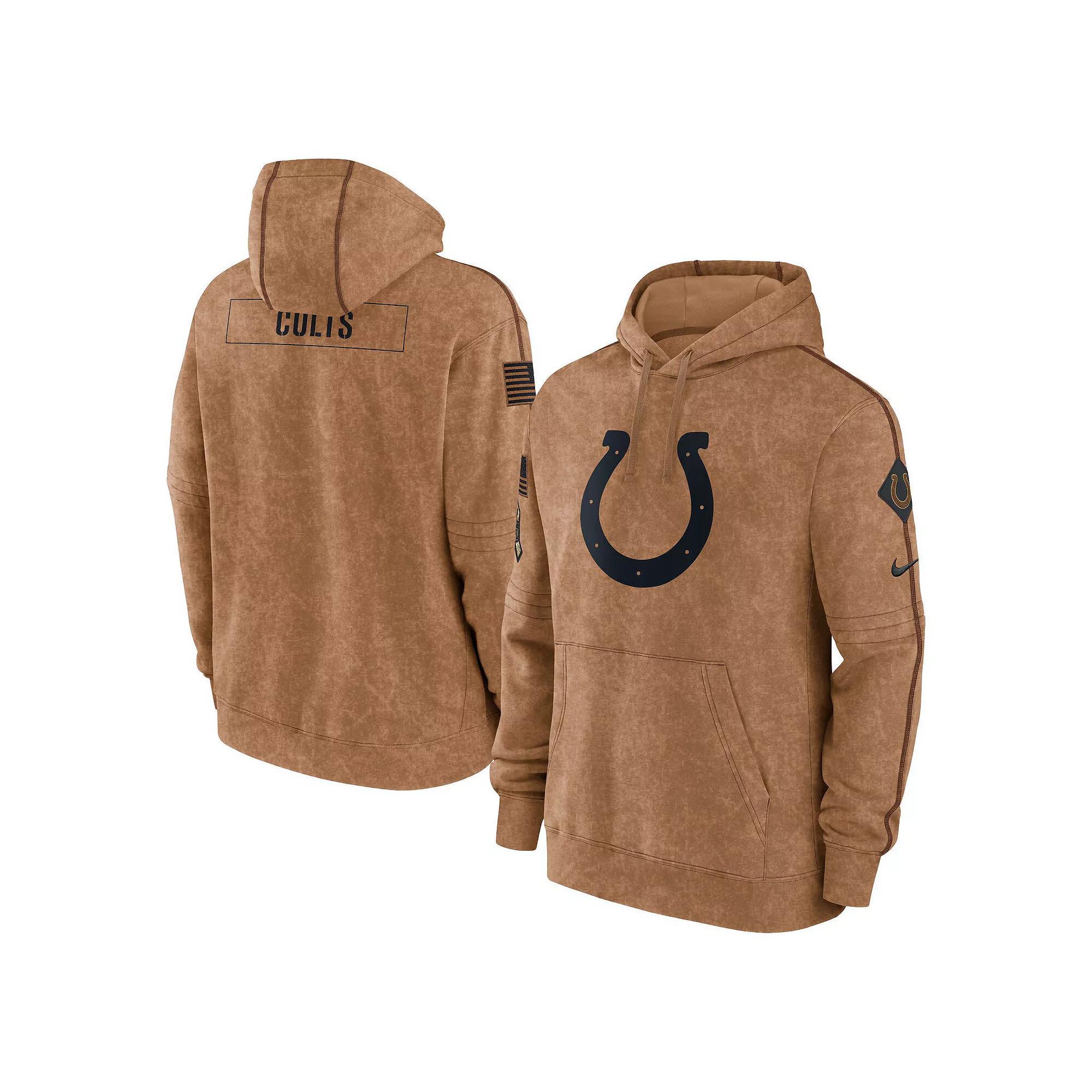 Mens Nike Indianapolis Colts 2023 Salute To Service Club Pullover Hoodie Product Image