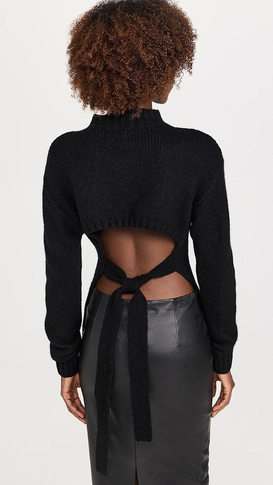 St. Agni Wool Cashmere Blend Tie Back Sweater | Shopbop Product Image