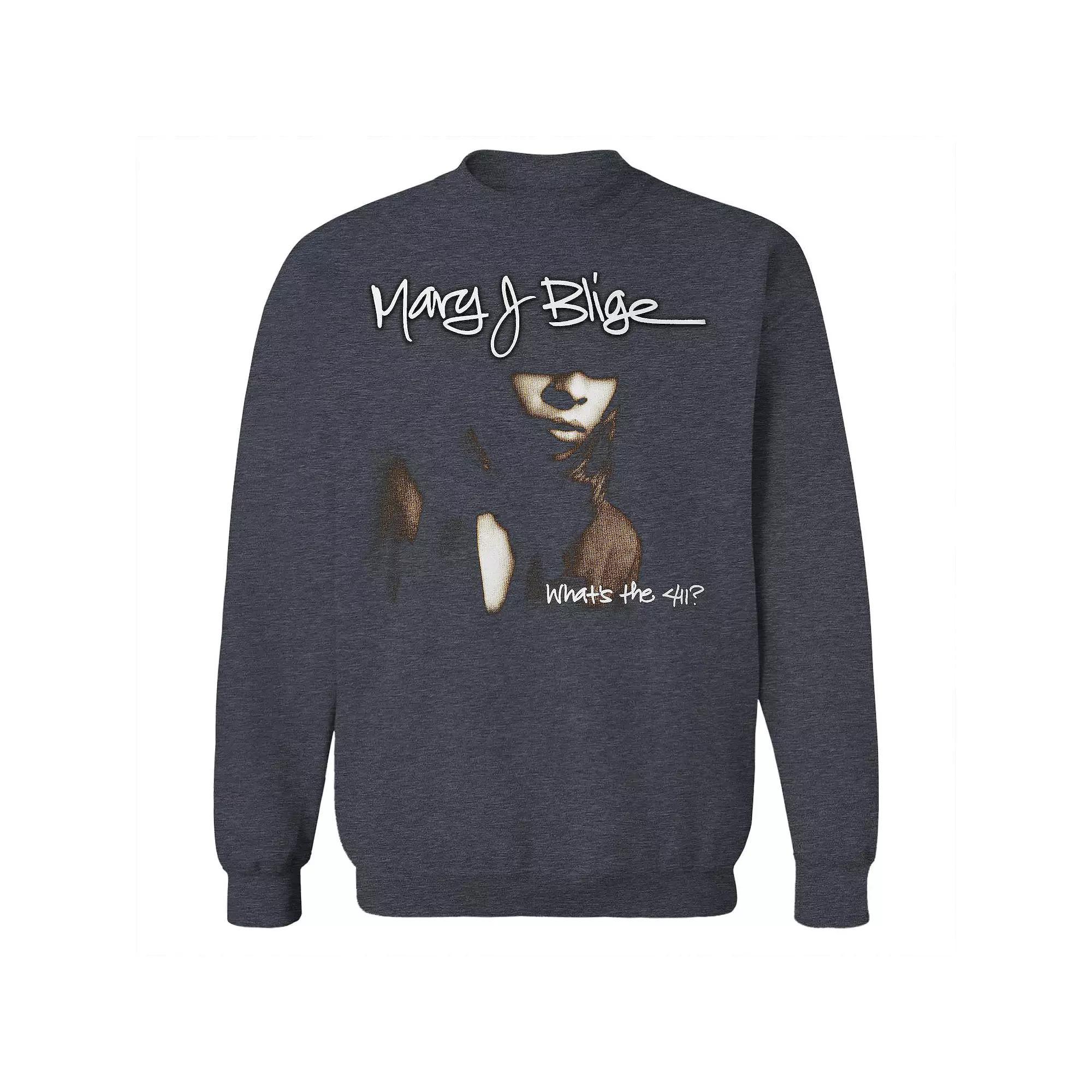 Junior's 411 Cover Graphic Fleece Sweatshirt, Women's, Size: Medium, Dark Grey Product Image