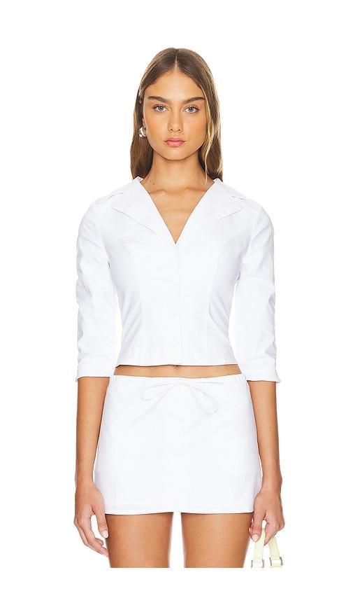 Lovers and Friends Pacey Top in White Product Image