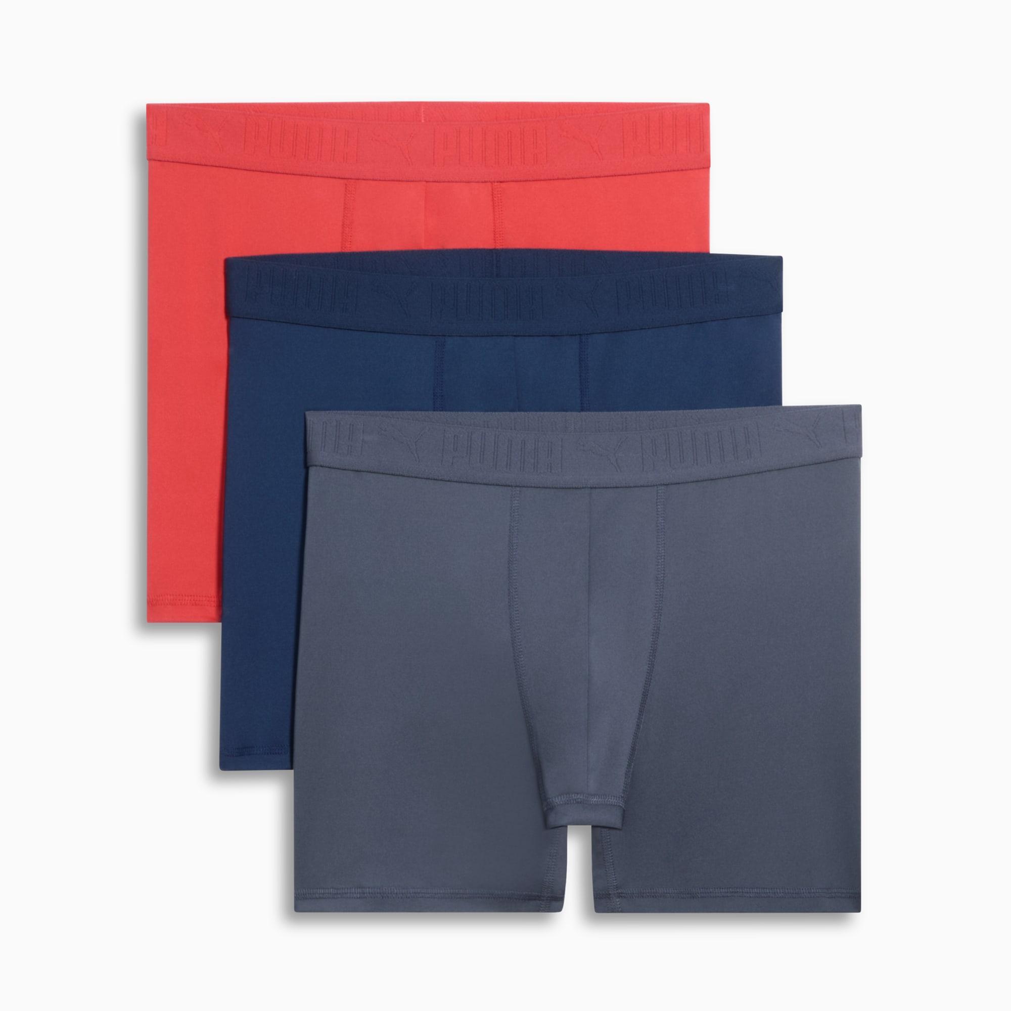 PUMA Men's Half-Terry Crew Lenght Socks (3 Pairs) Product Image