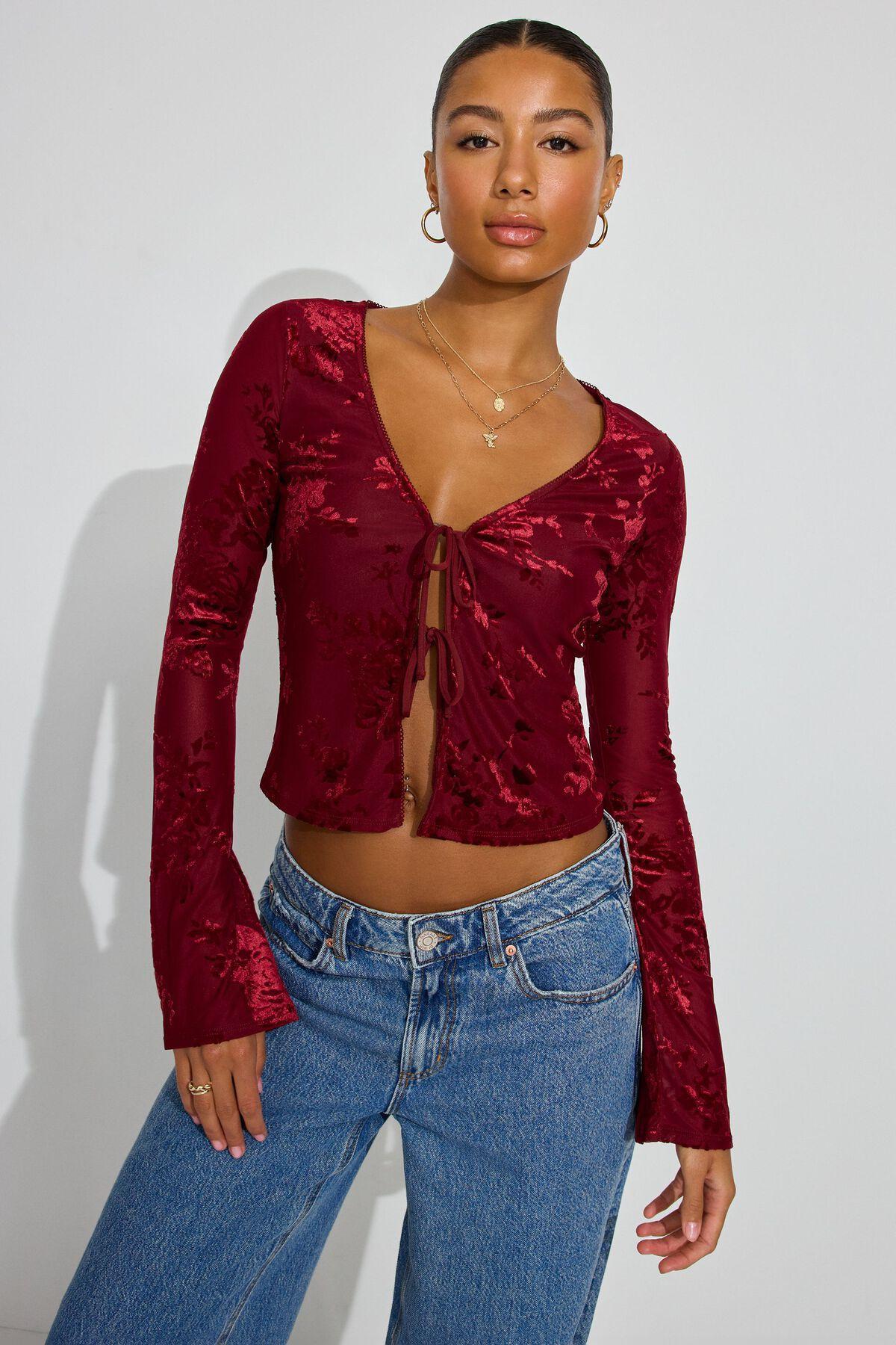 Tie Front Babydoll Cami Top Product Image