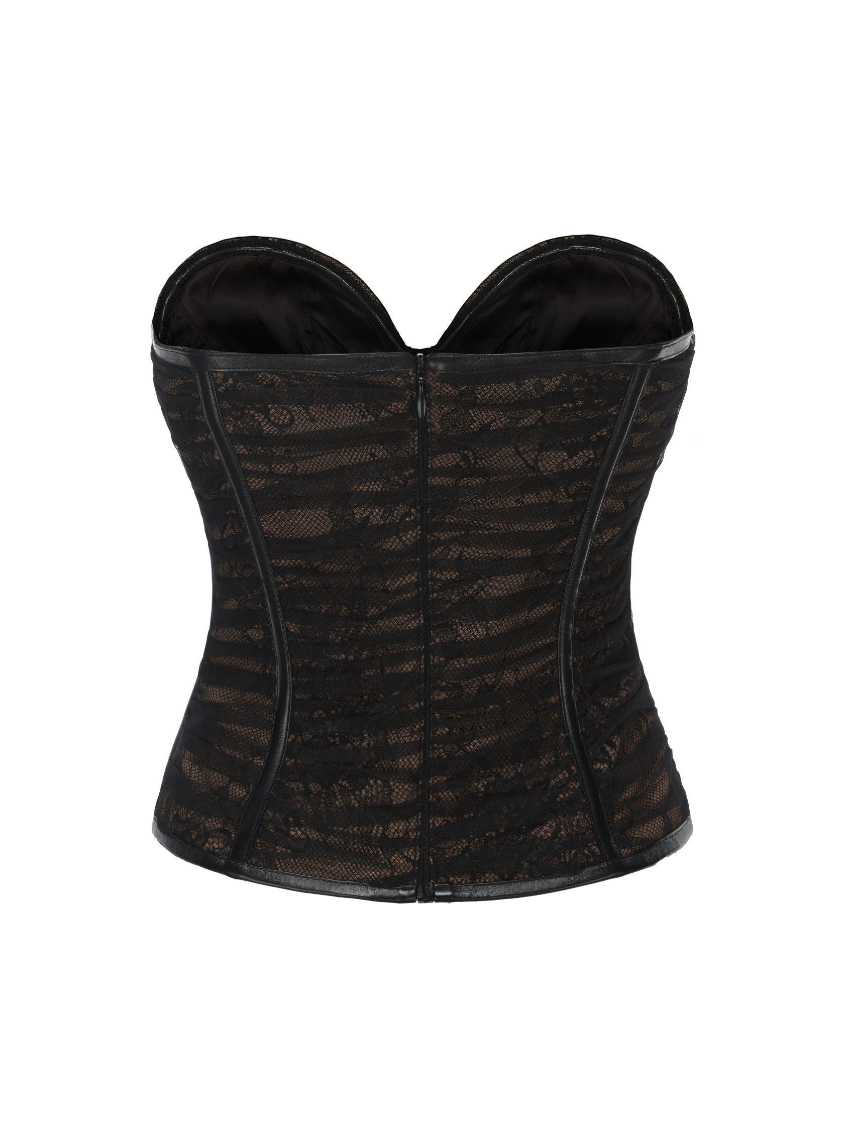 Cara Bustier Top (Black) (Final Sale) Product Image