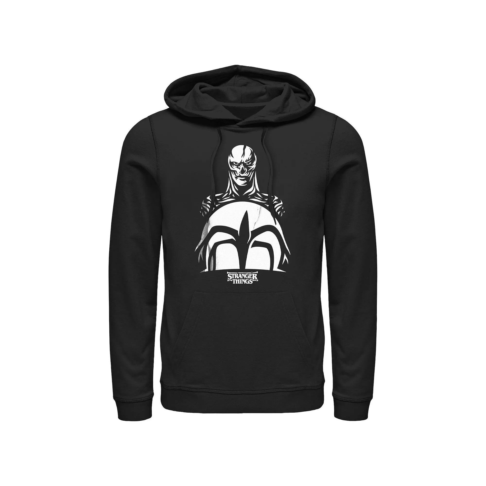Men's Stranger Things Enemies Graphic Hoodie, Size: Small, Black Product Image