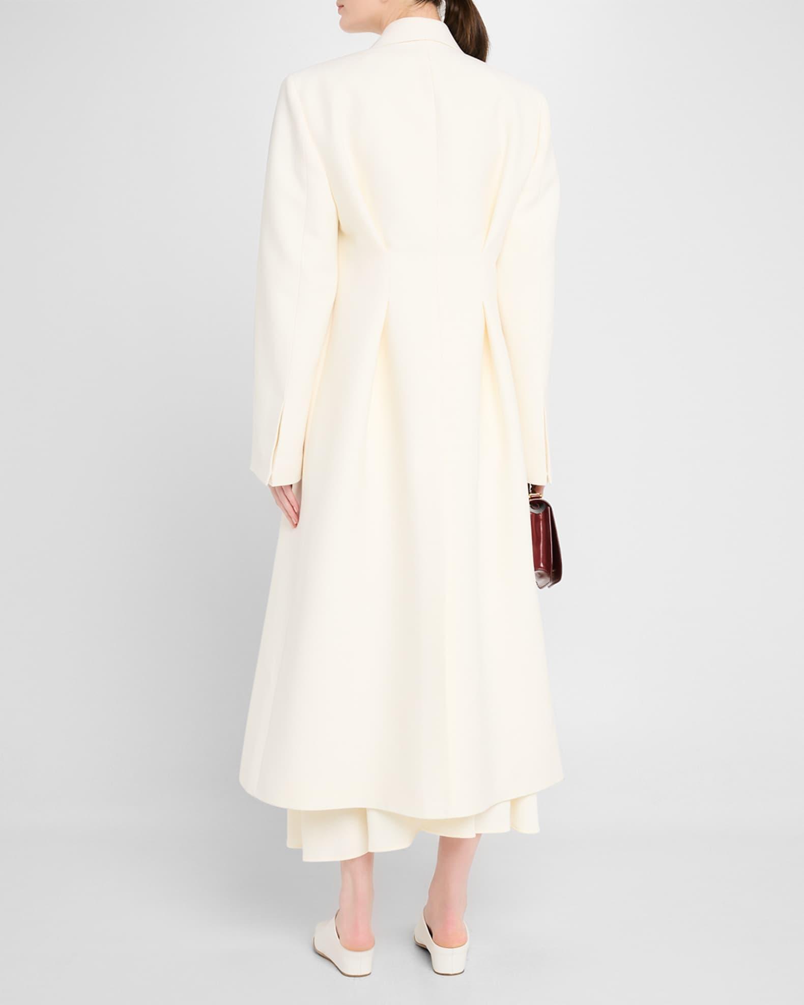 Double-Breasted Long Coat Product Image