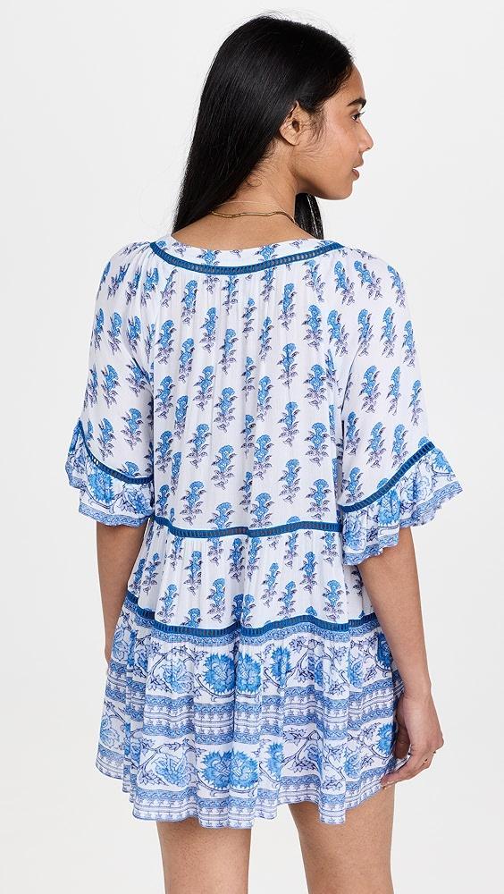 Playa Lucila Drop Waist Border Print Dress | Shopbop Product Image