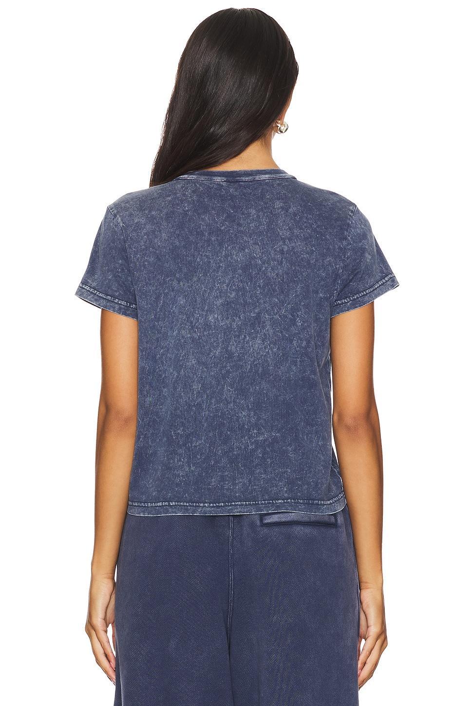 Essential Jersey Shrunk Tee With Puff Logo Alexander Wang Product Image